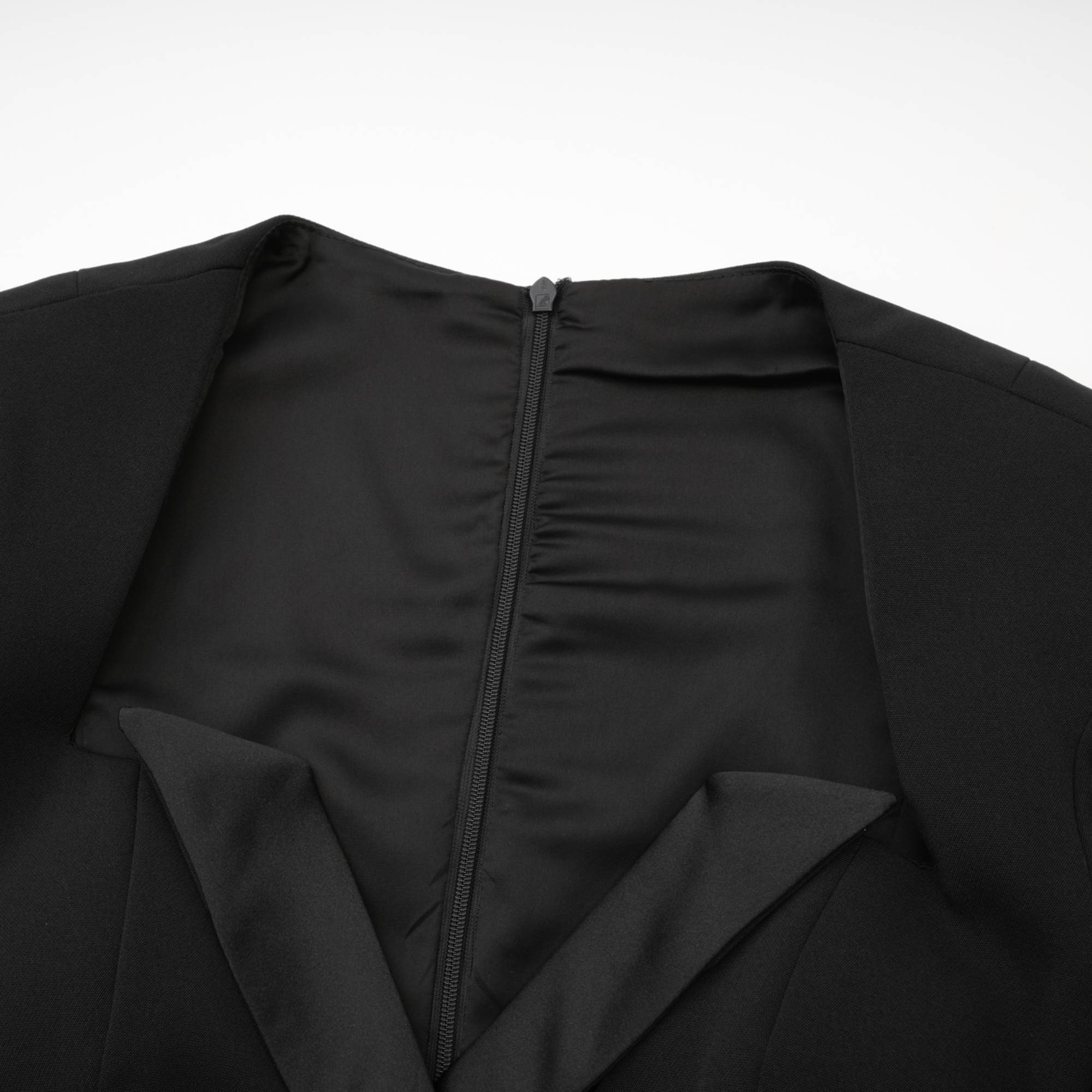 Fiadh black double-breasted mini dress (US Only)