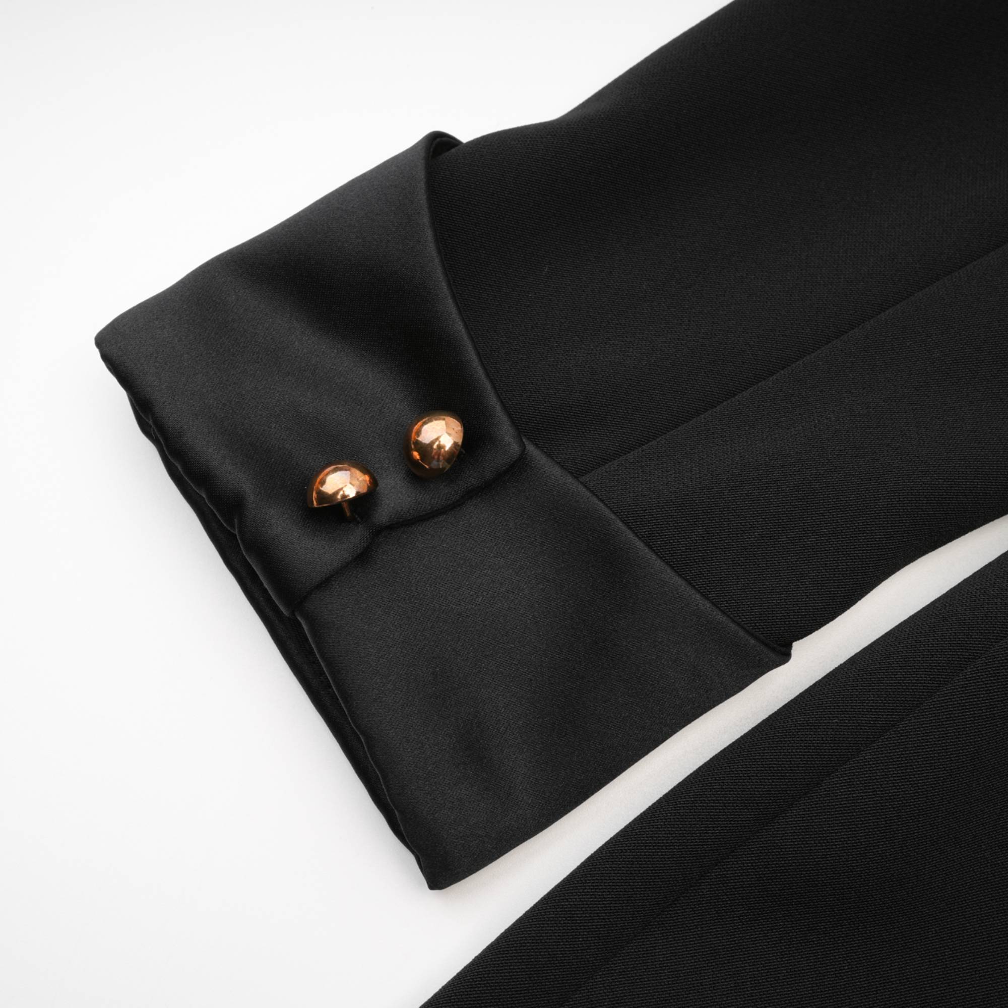 Fiadh black double-breasted mini dress (US Only)