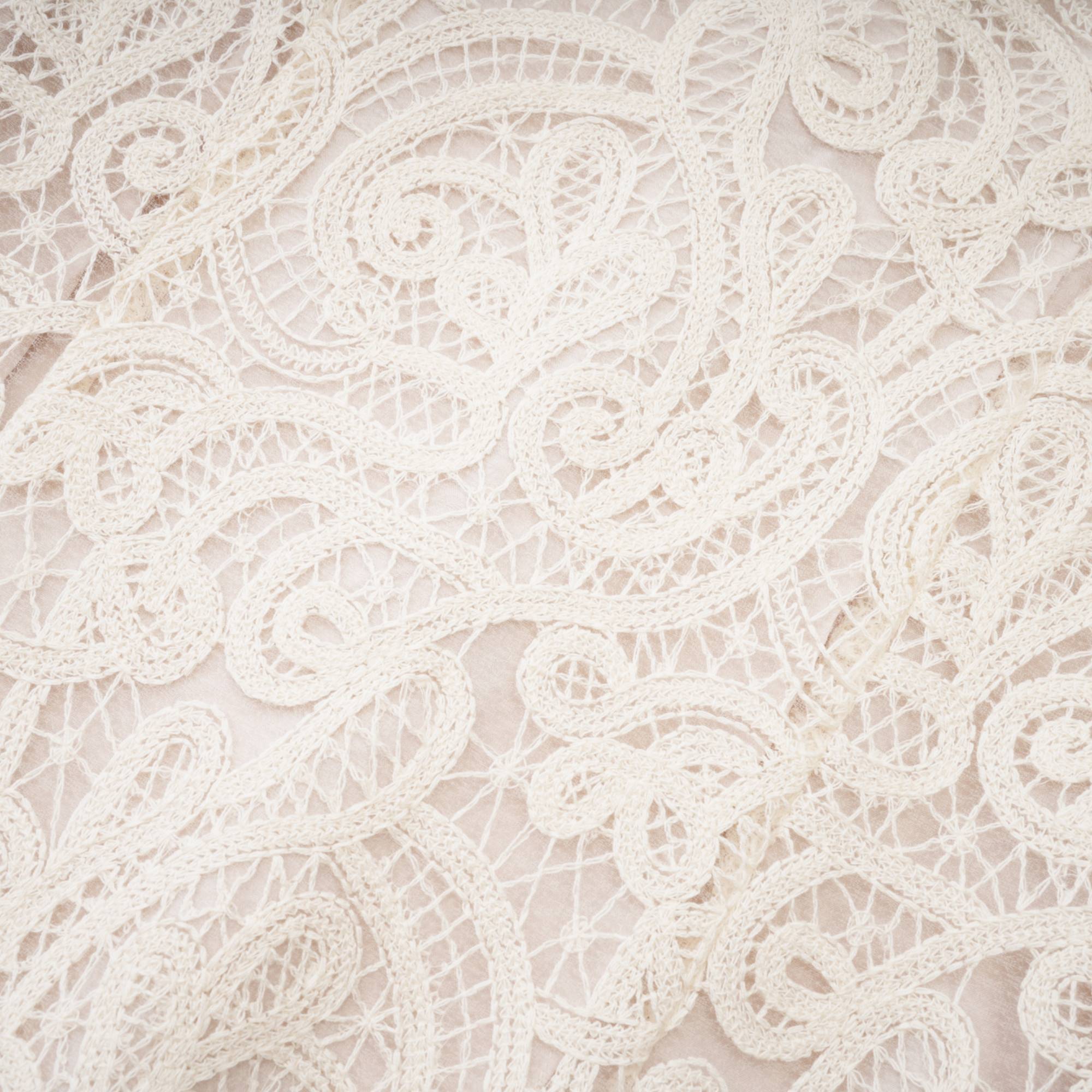 Galatea white lace long-sleeve dress (Final Sale-US Only)