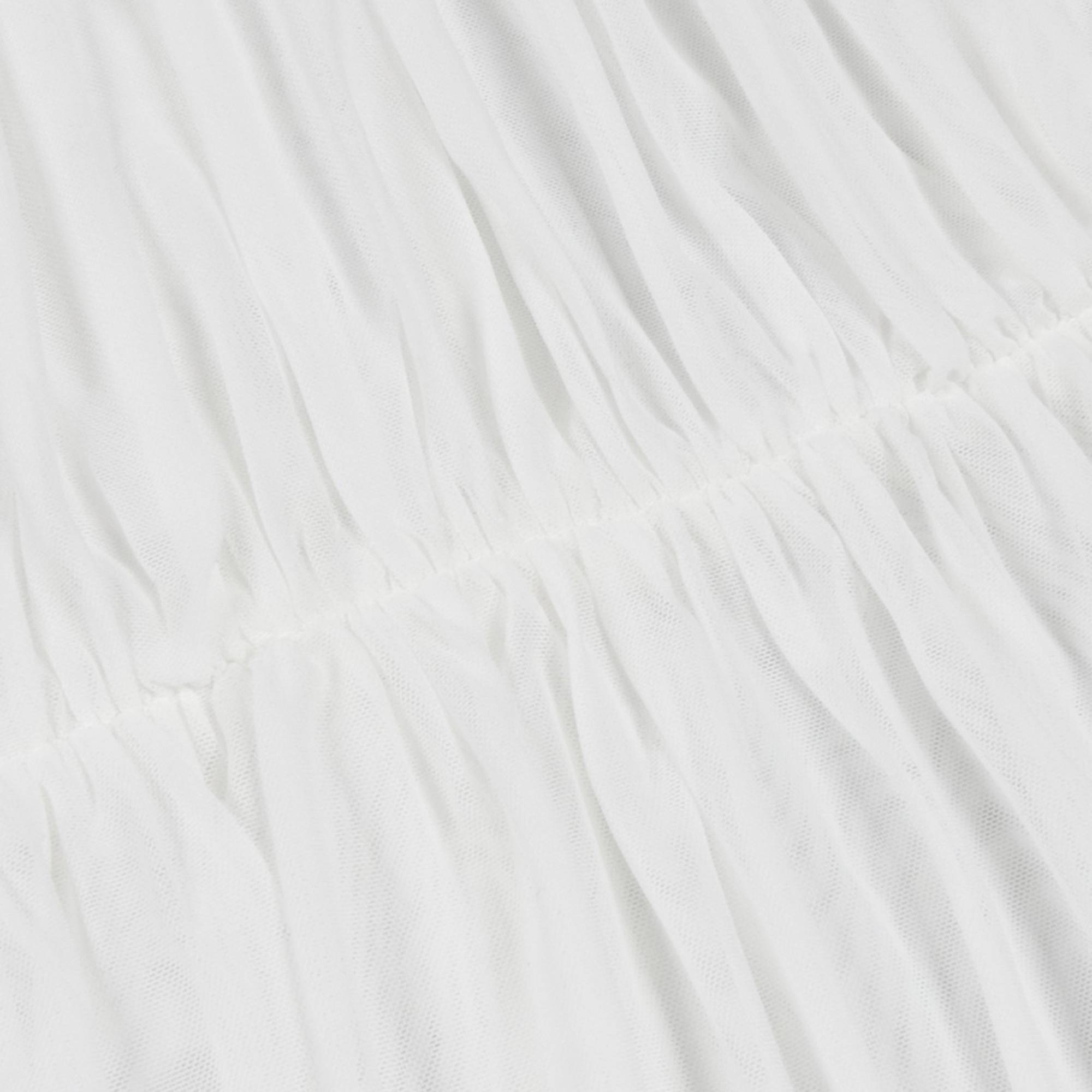 Gia white mesh gloves dress