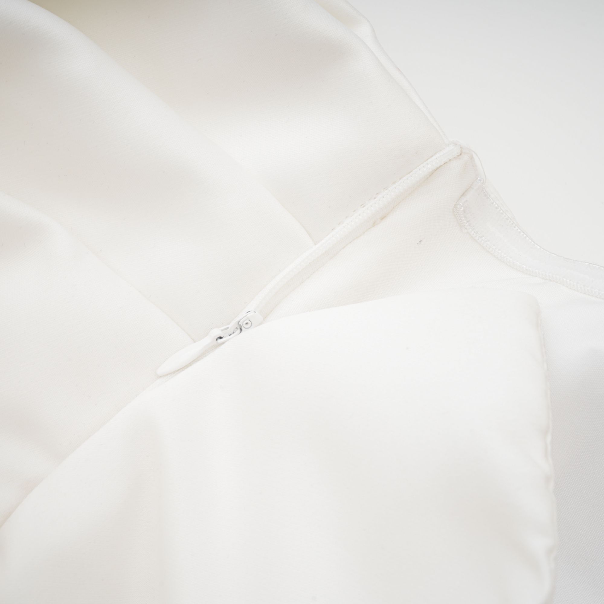 Hélène white oversize-bow mini dress (Final Sale-US Only)