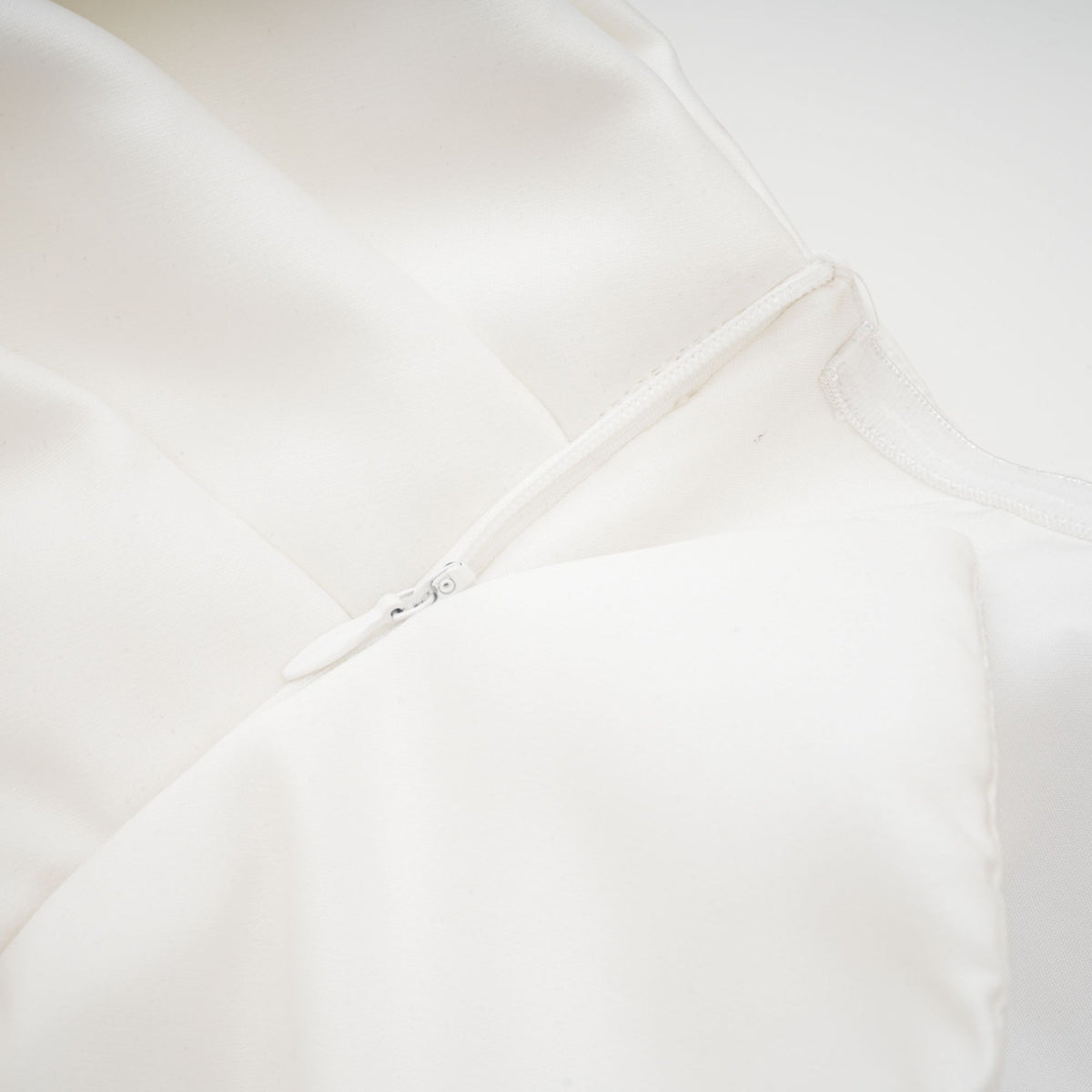 Hélène white oversize-bow mini dress (Final Sale-US Only)