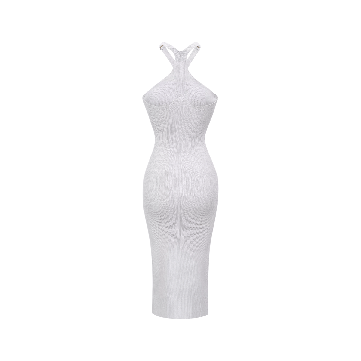 Margeaux halterneck cut-out midi dress