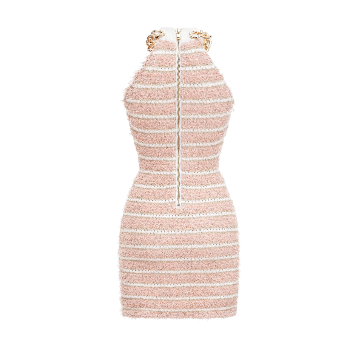 Inès chain-link mini dress