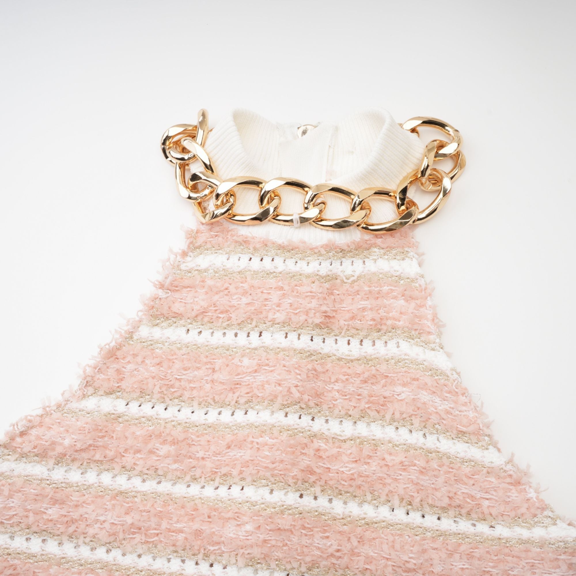 Inès chain-link mini dress (US Only)
