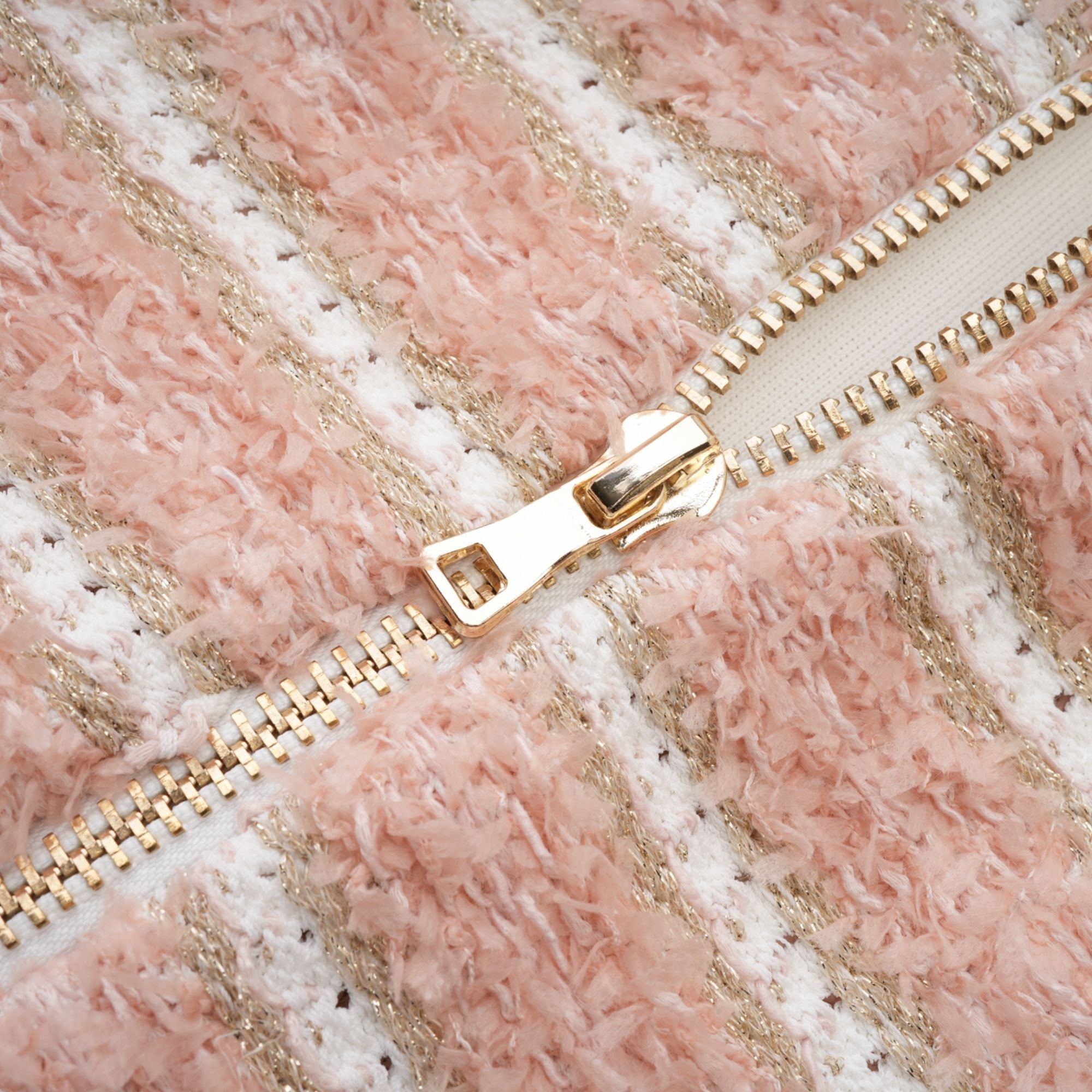 Inès chain-link mini dress