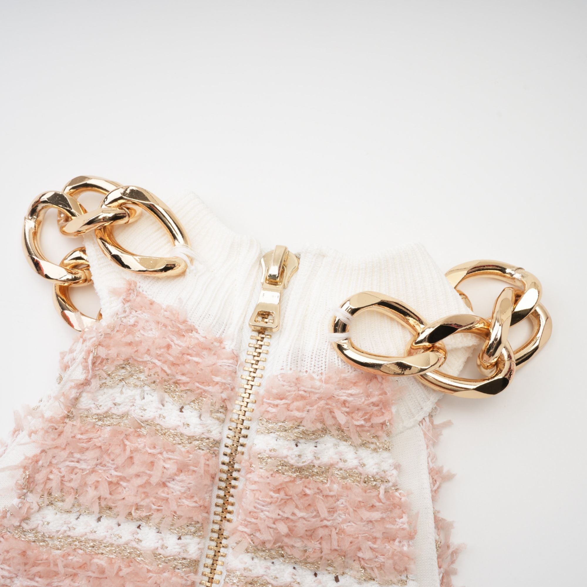 Inès chain-link mini dress (US Only)