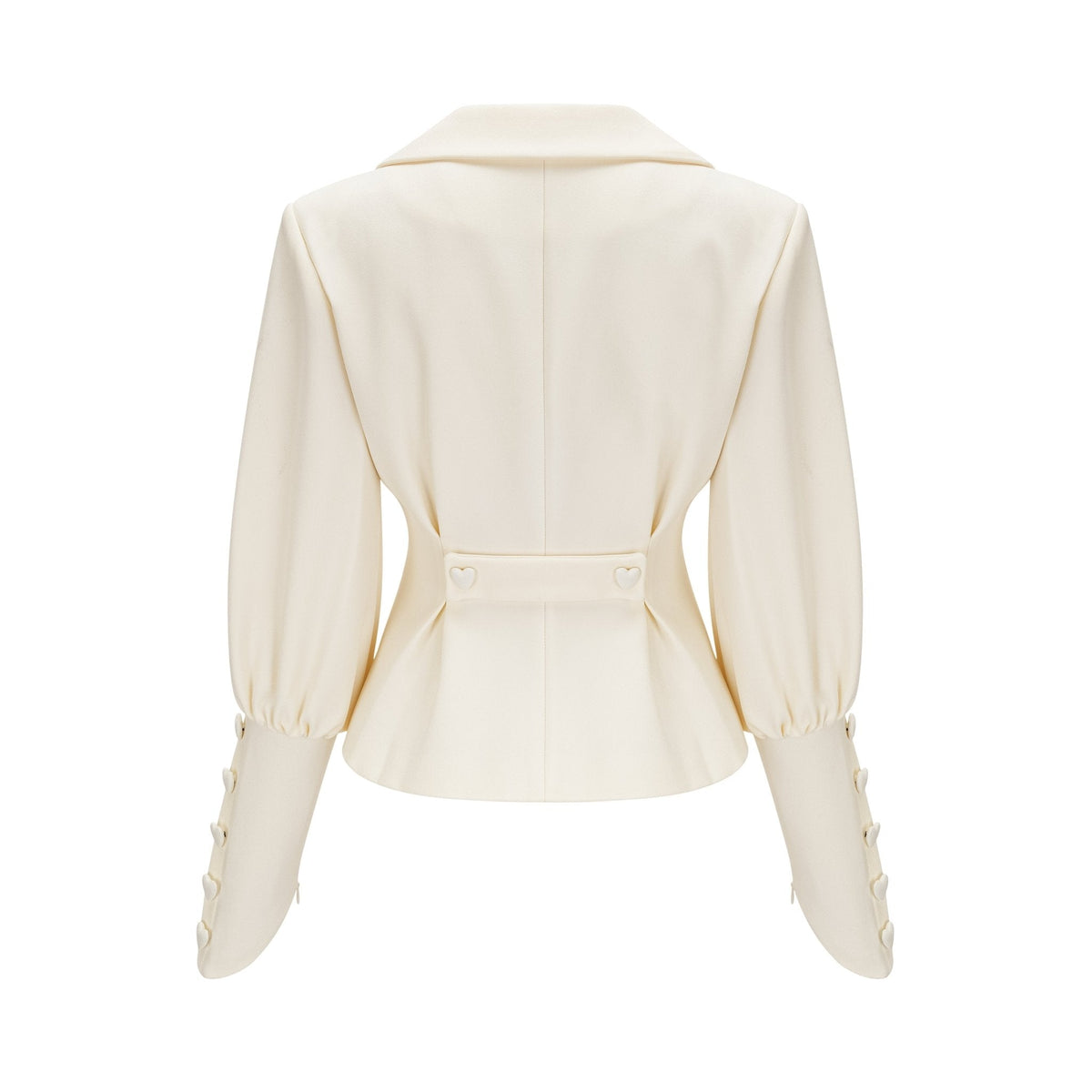 Iselin crystal-embellished jacket & shorts matching set
