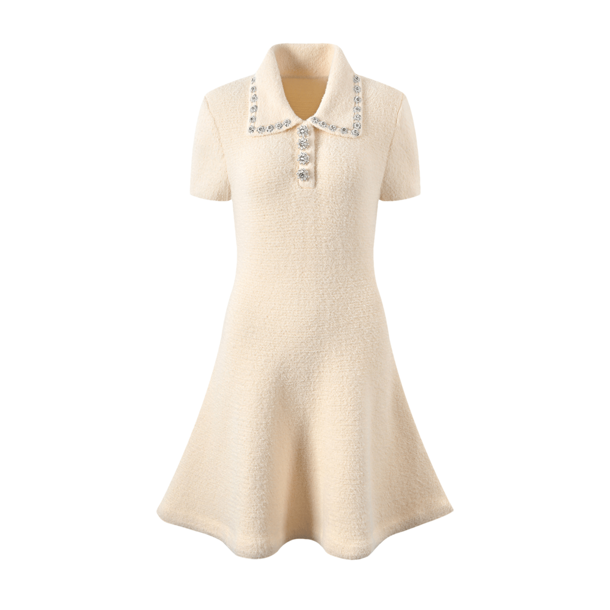 Iseult neutrals mini dress