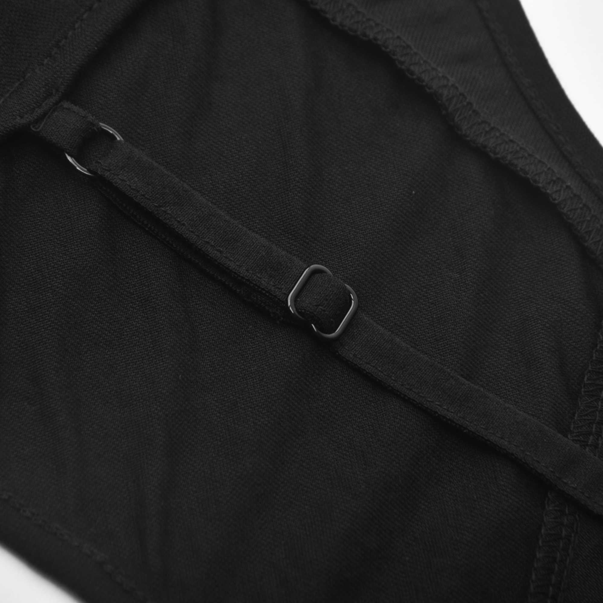 Luciela spaghetti-detail crop top & skirt matching set (Final Sale)