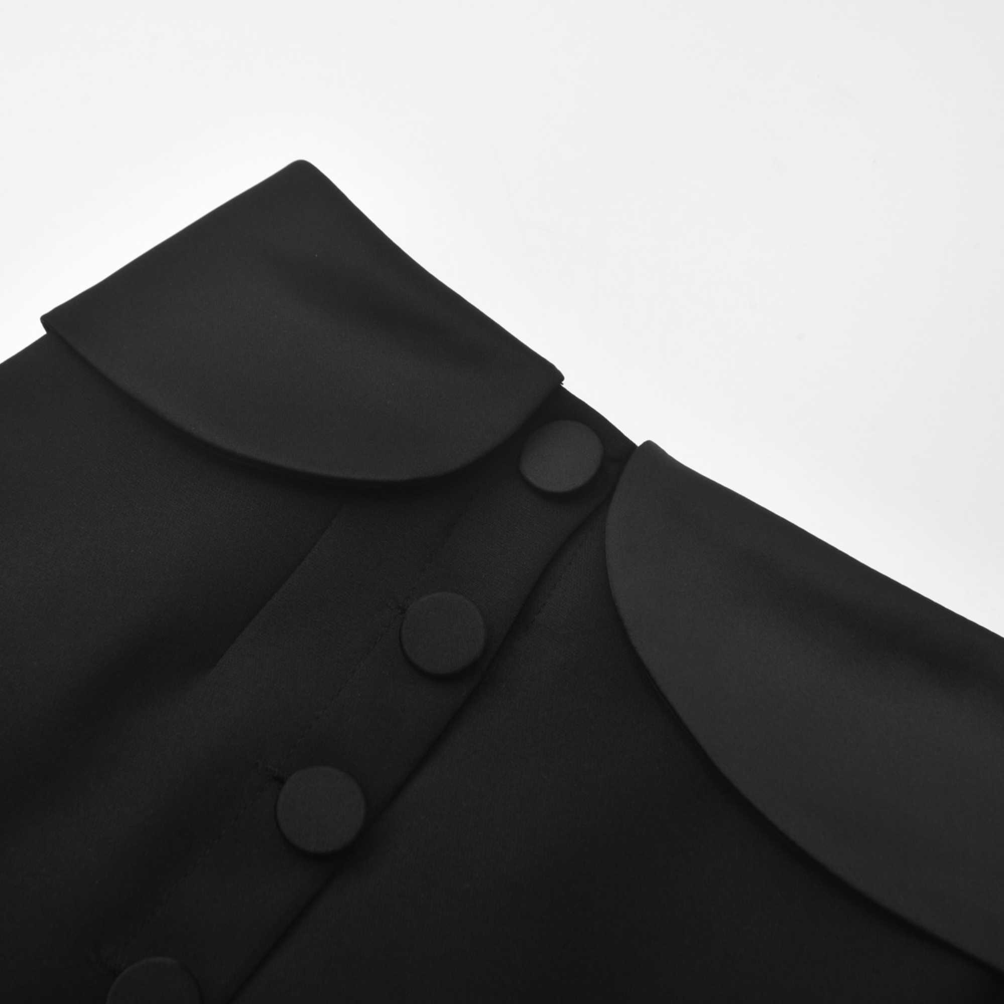 Luciela spaghetti-detail crop top & skirt matching set