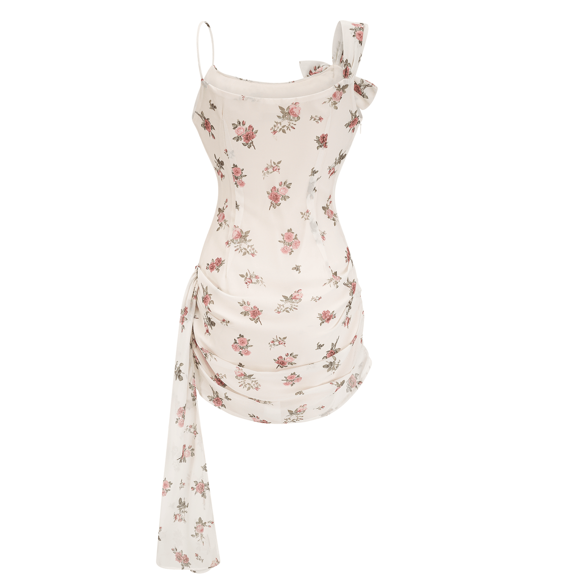 Jennie floral-print mini dress