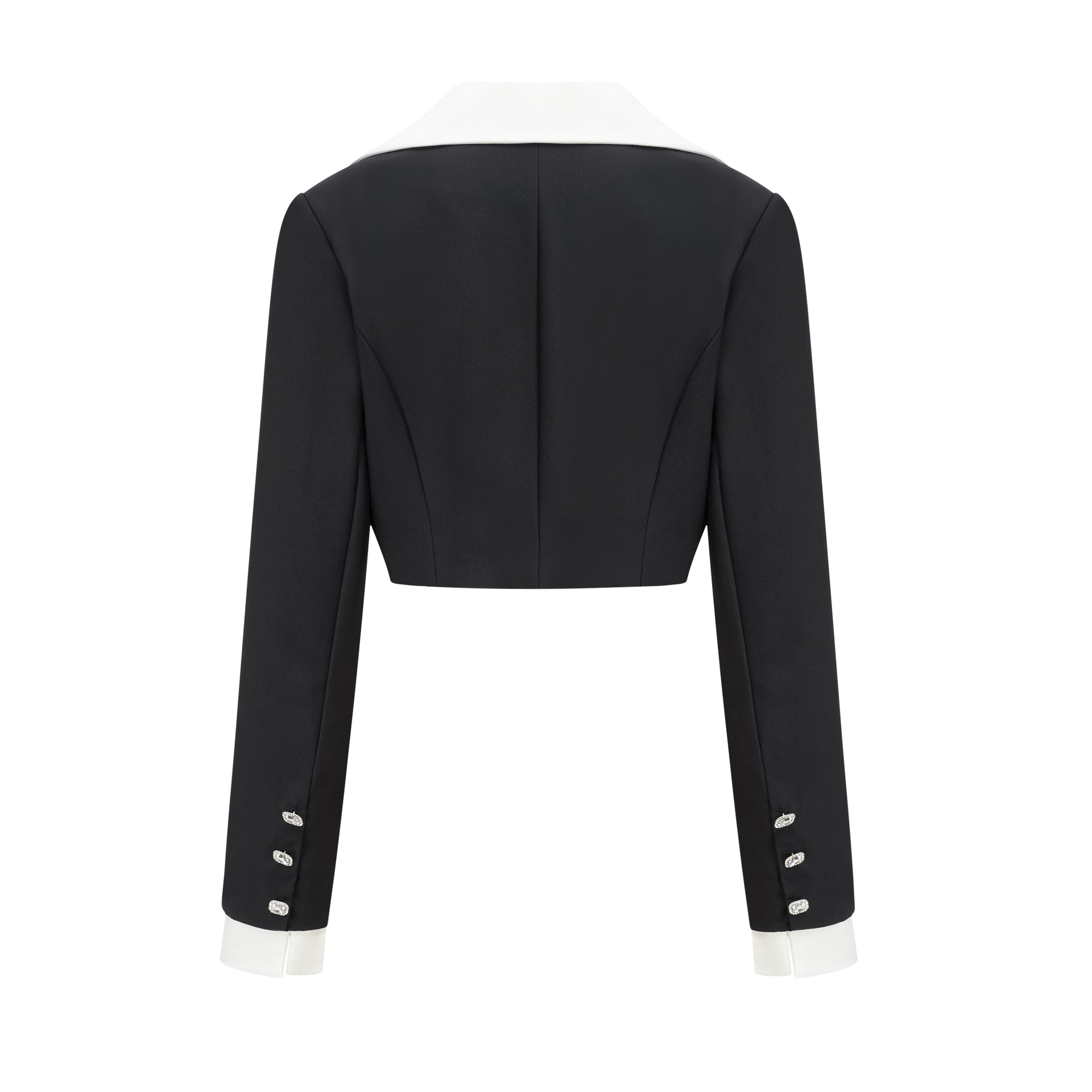 Juliette black jacket & skirt matching set