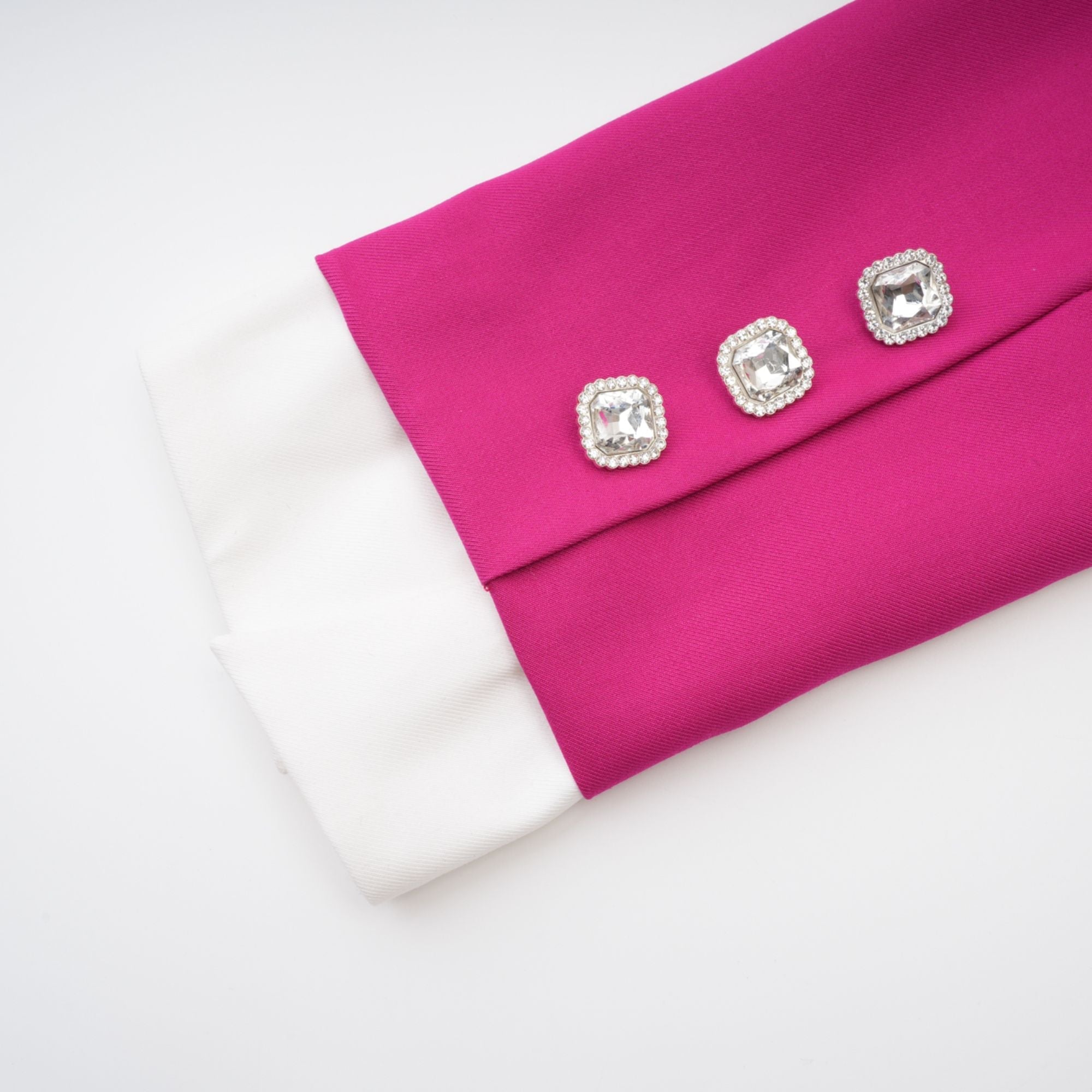 Juliette pink jacket & skirt matching set