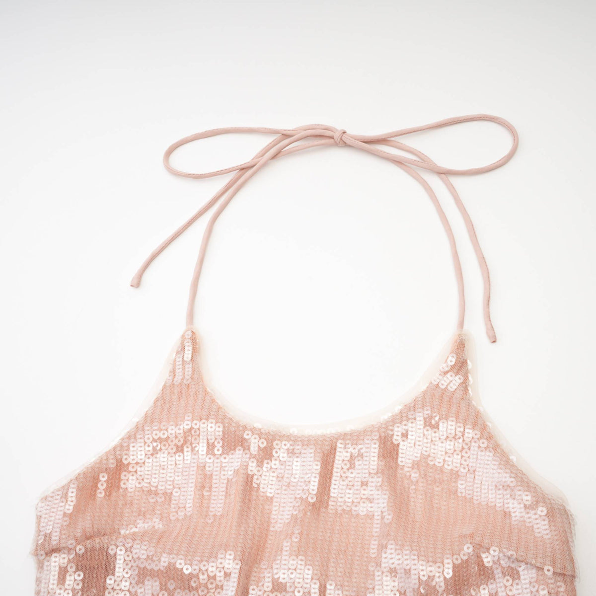 Laoise sequin halterneck midi dress