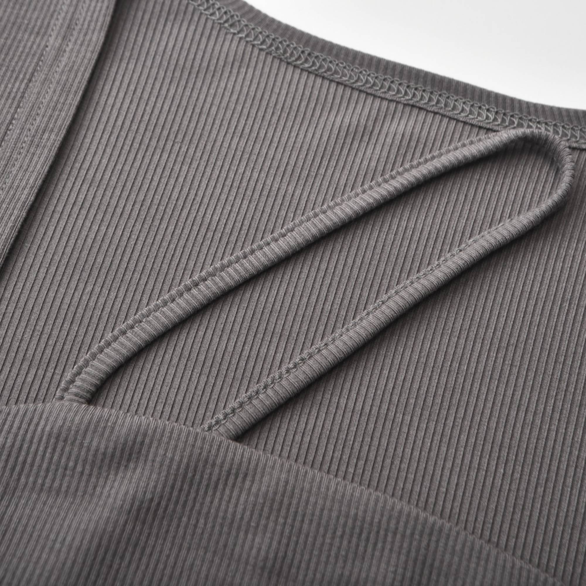 Leave the Door Open-scoop-neck spaghetti detail top (US Only)