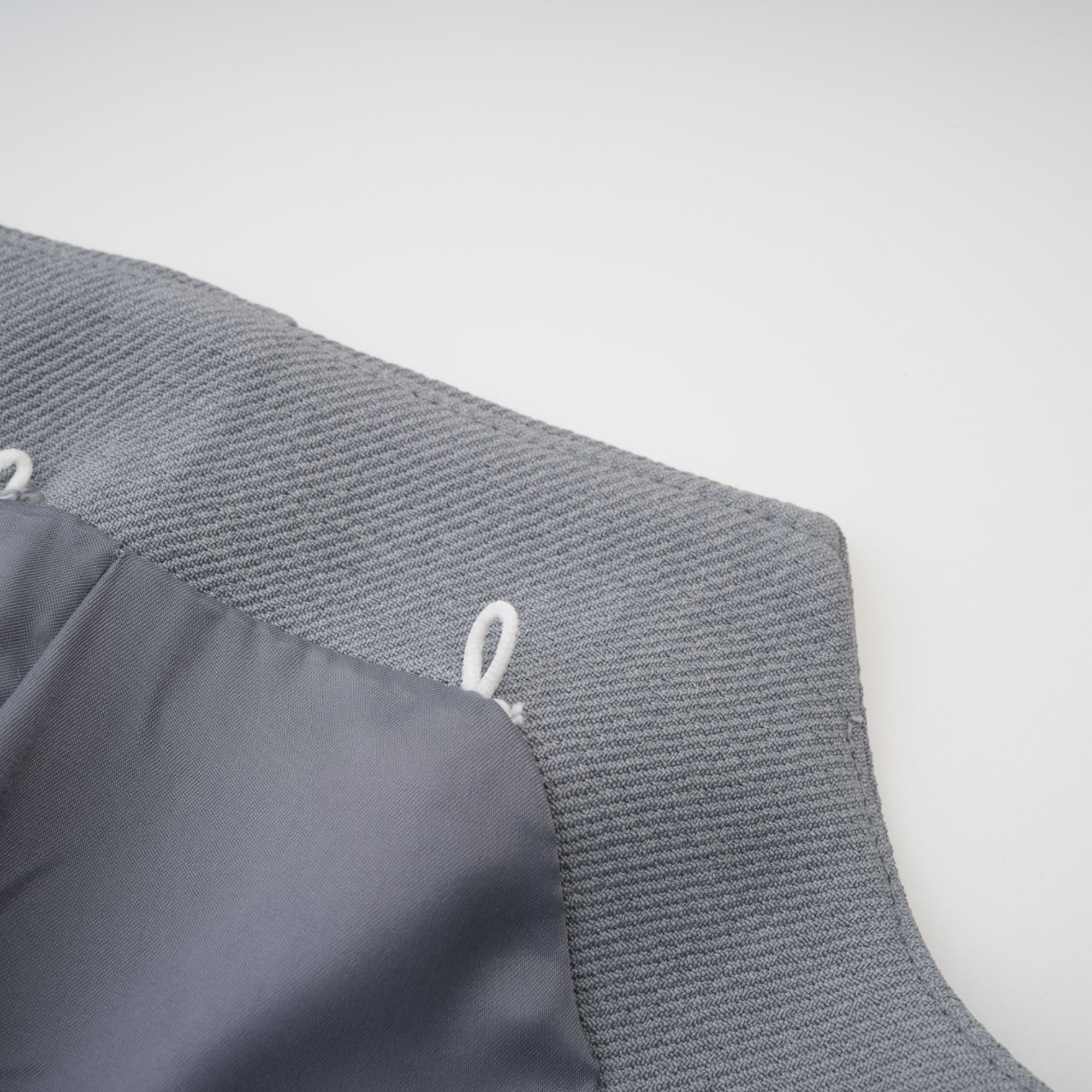 Lina grey faux-fur mini dress