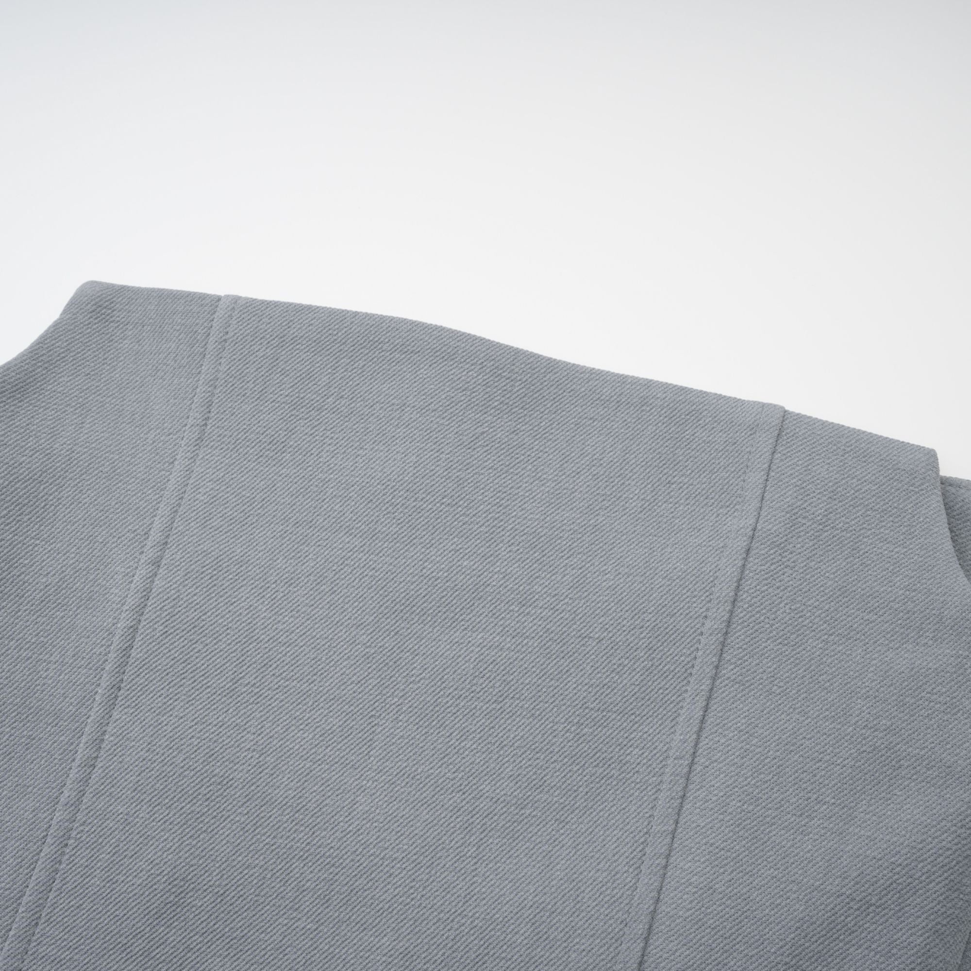 Lina grey faux-fur mini dress