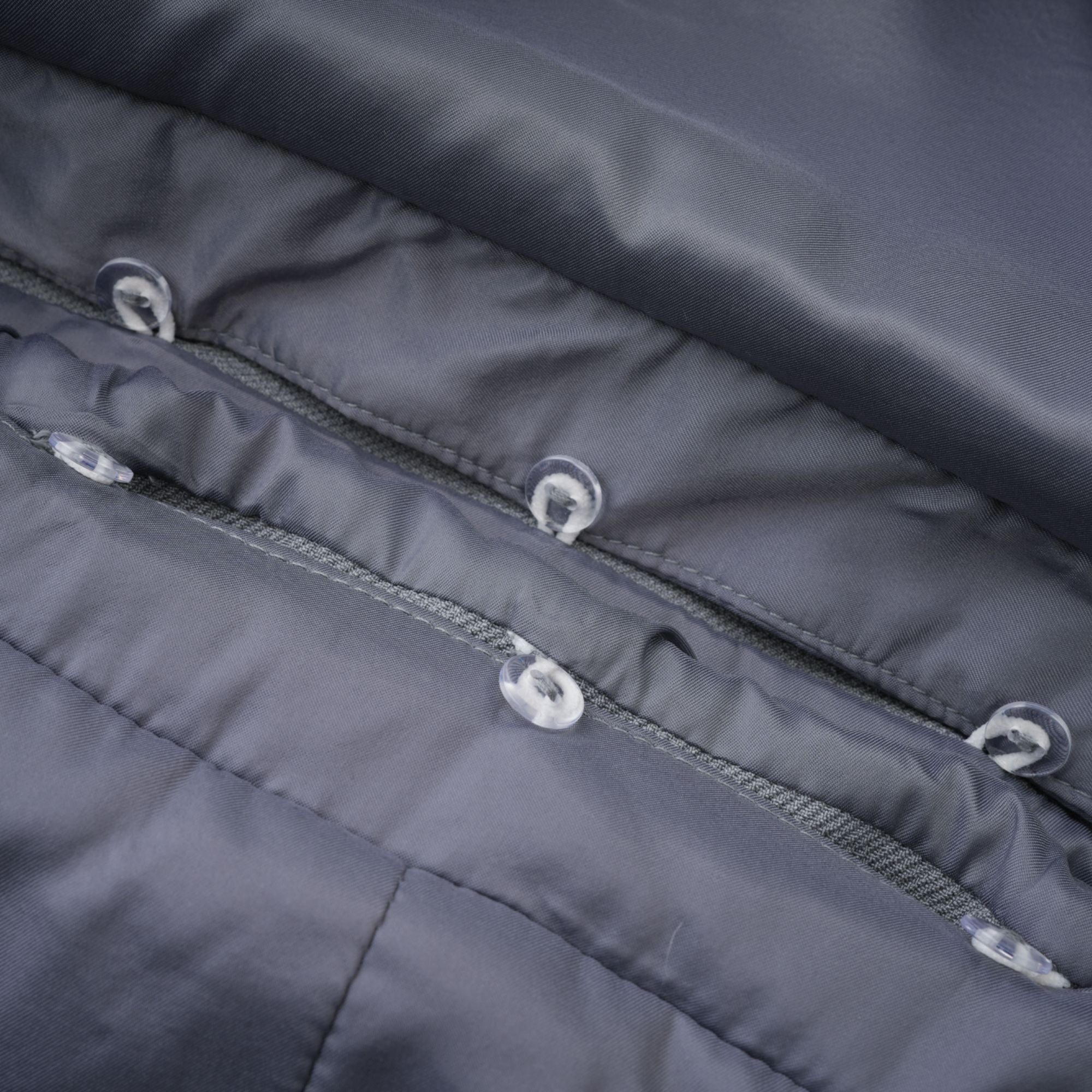 Lina grey faux-fur mini dress