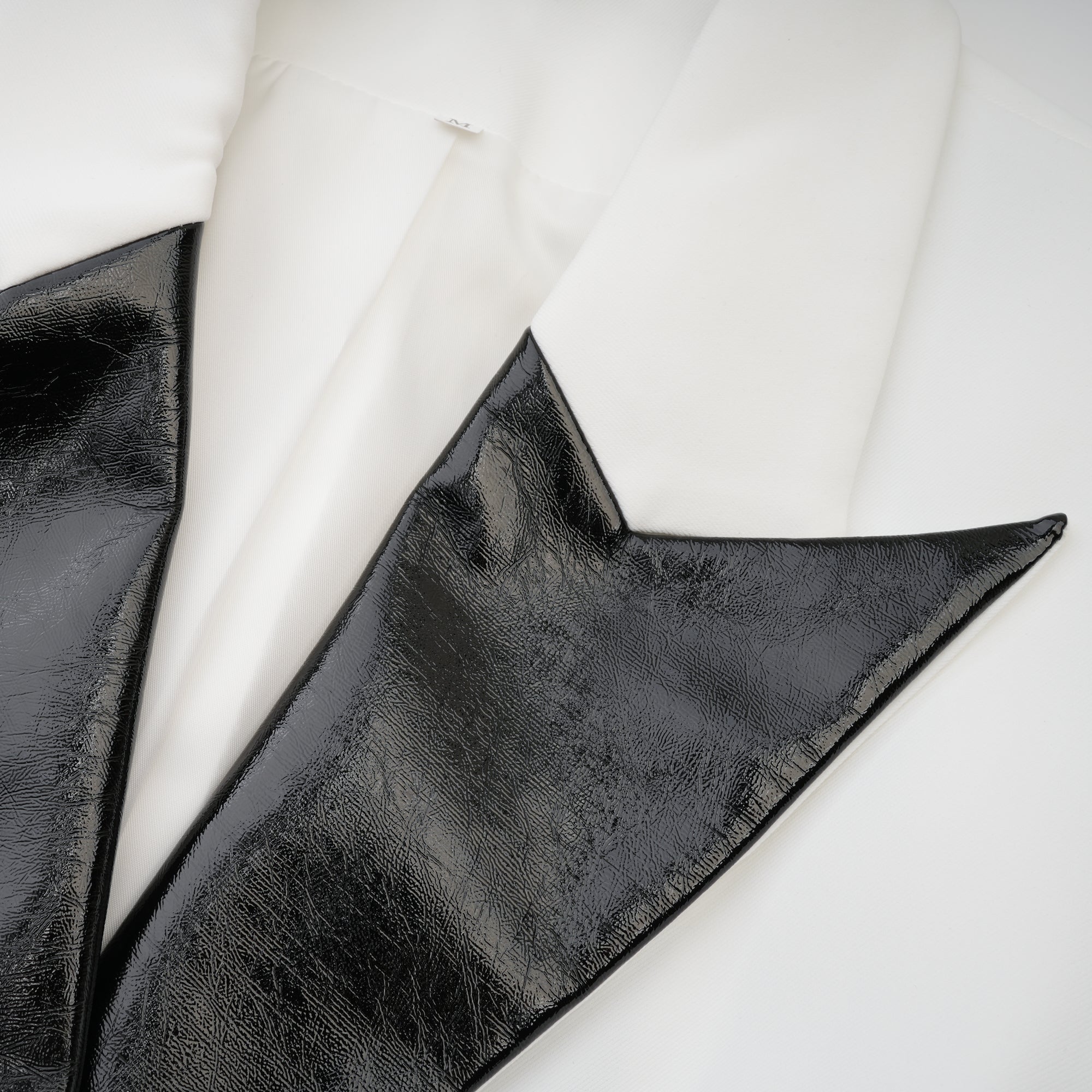 Louise crystal-button single-breasted coat (US Only)