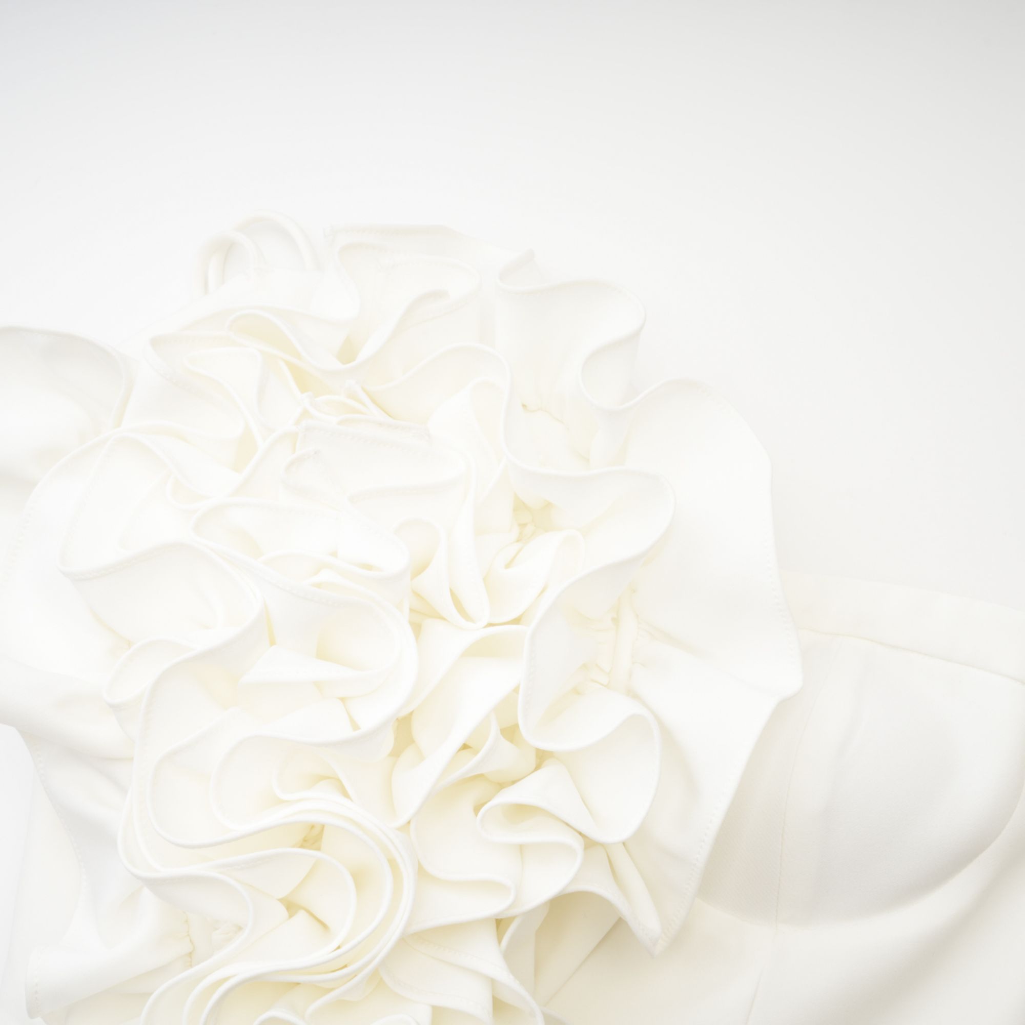 Lucie white floral-applique top