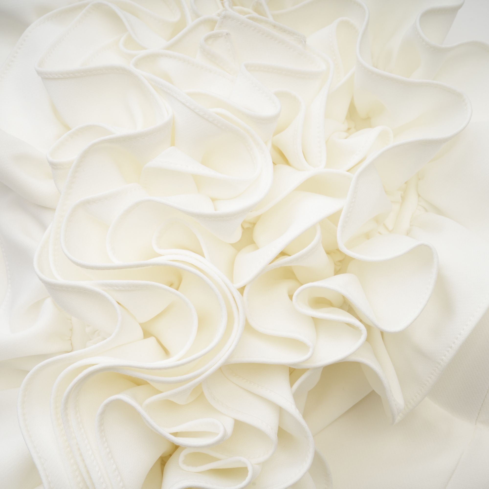 Lucie white floral-applique top