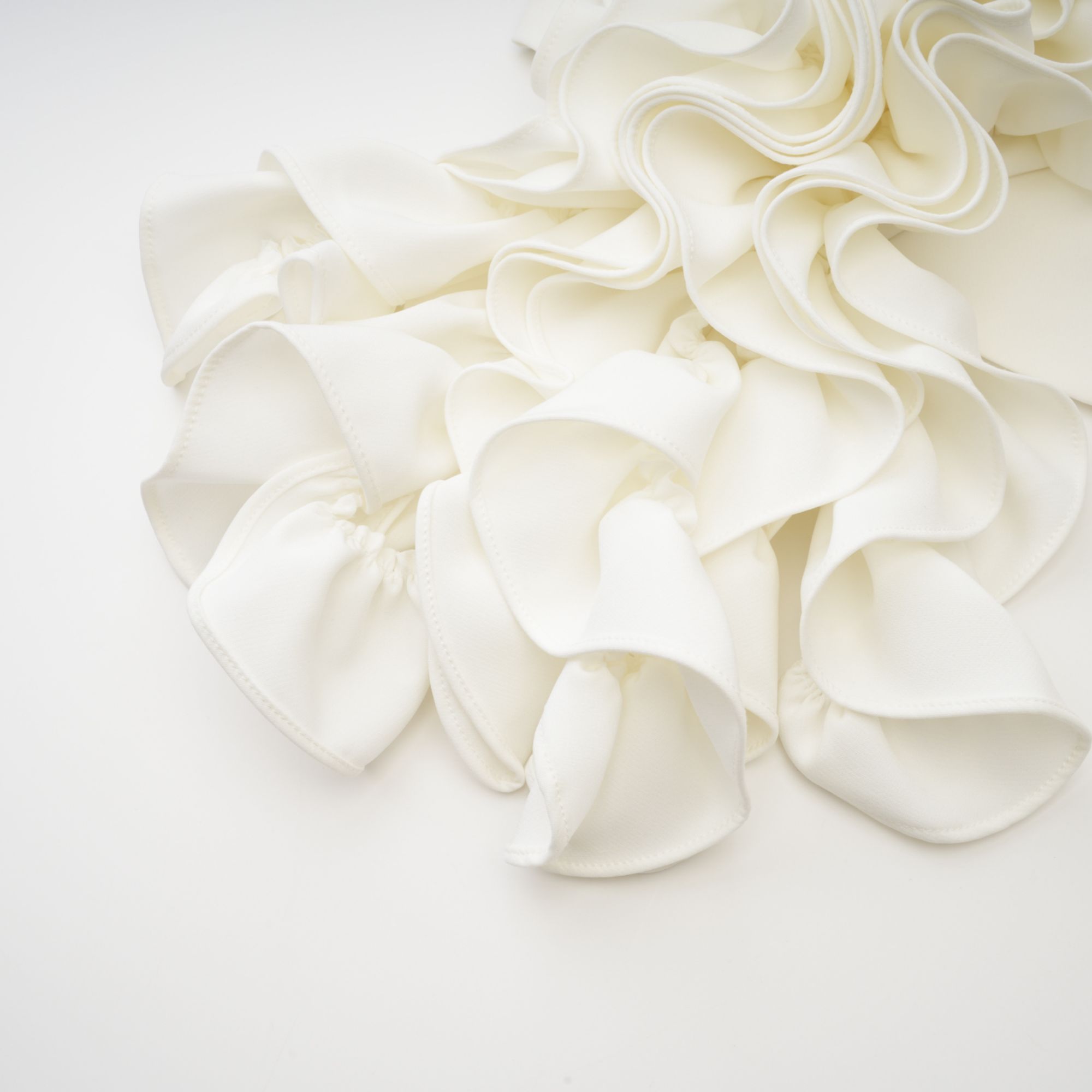 Lucie white floral-applique top