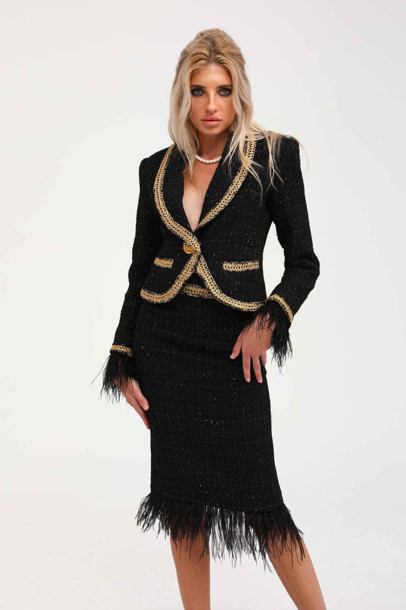Maedhbh jacket & skirt matching set (Final Sale-US Only)