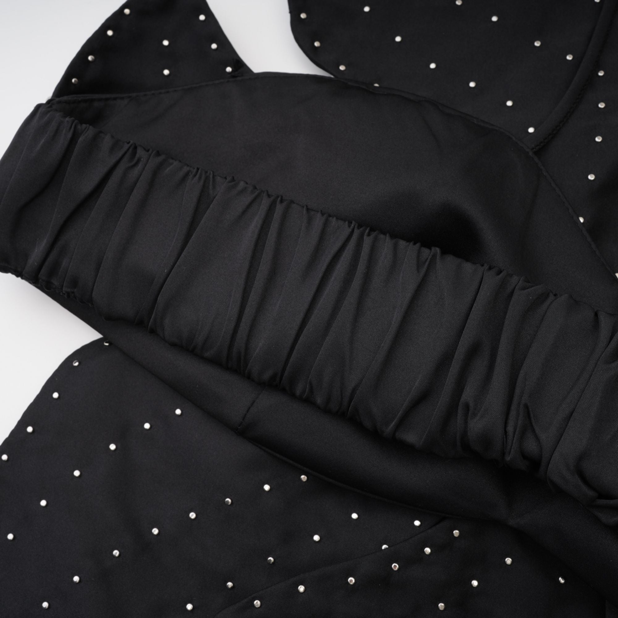 Maëlle faux-pearl embellished top