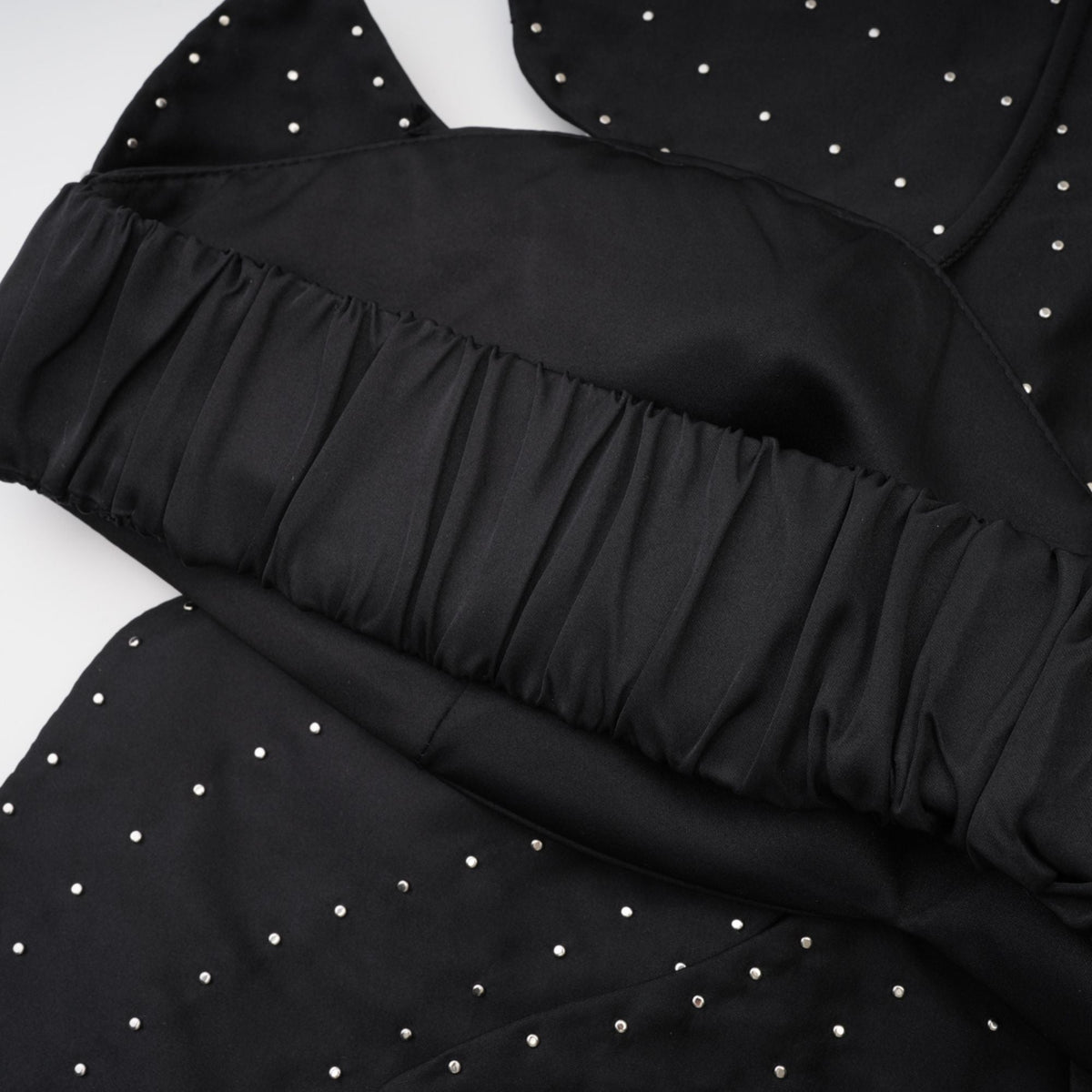 Maëlle faux-pearl embellished top