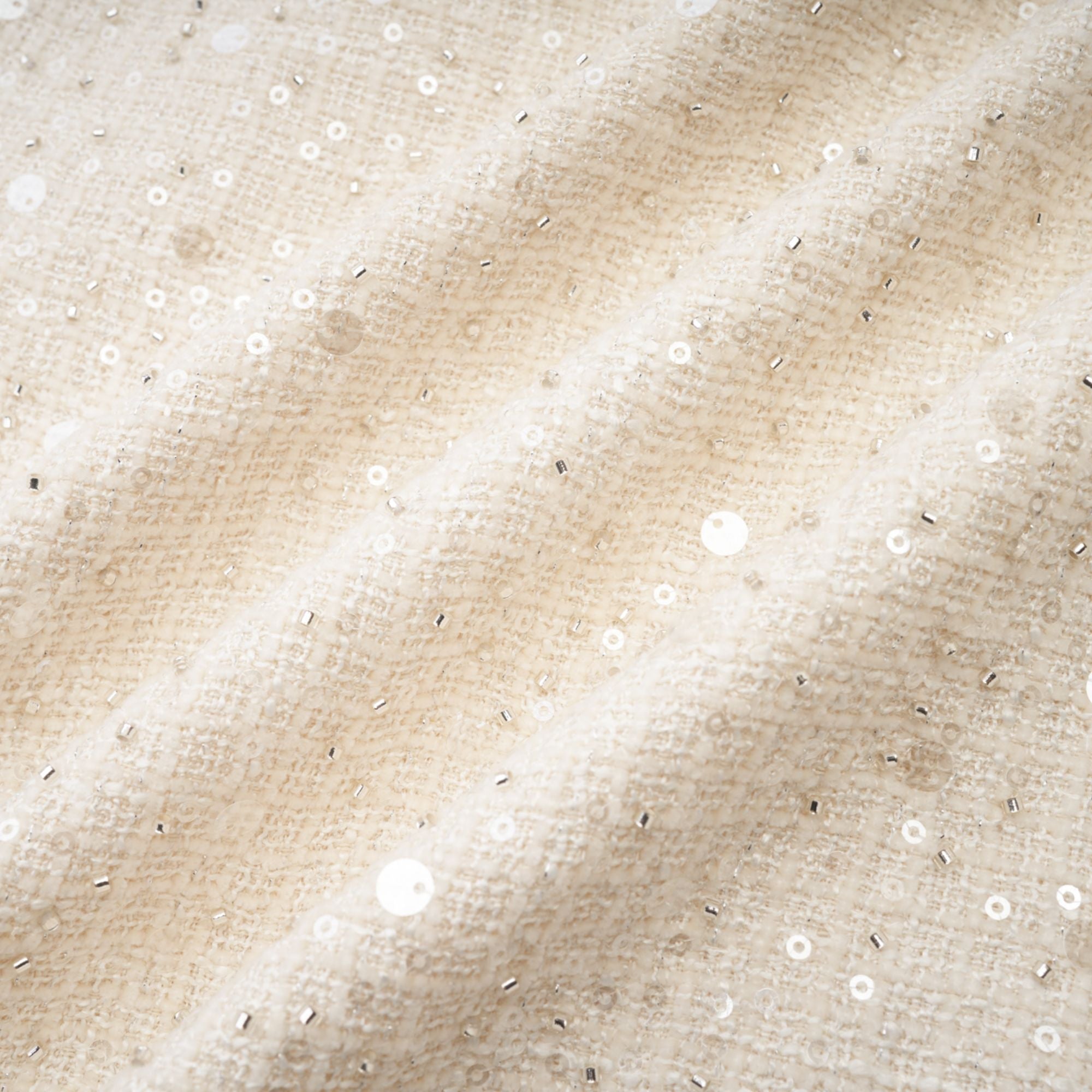 Manon white tweed sequined mini dress (UK Only)