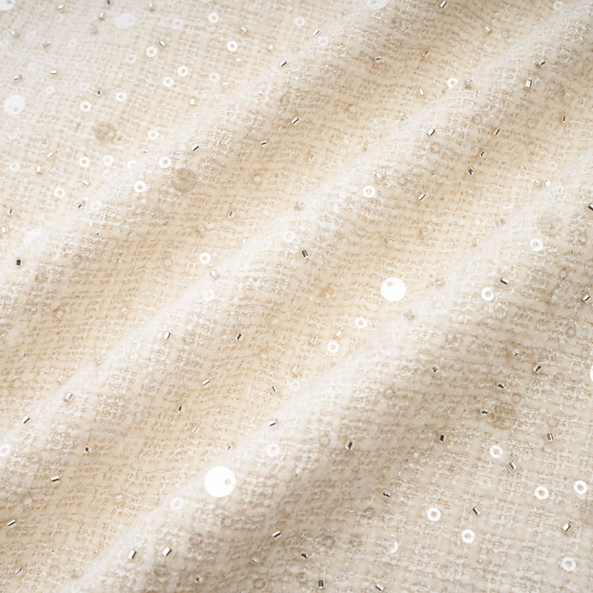 Manon white tweed sequined mini dress (UK Only)