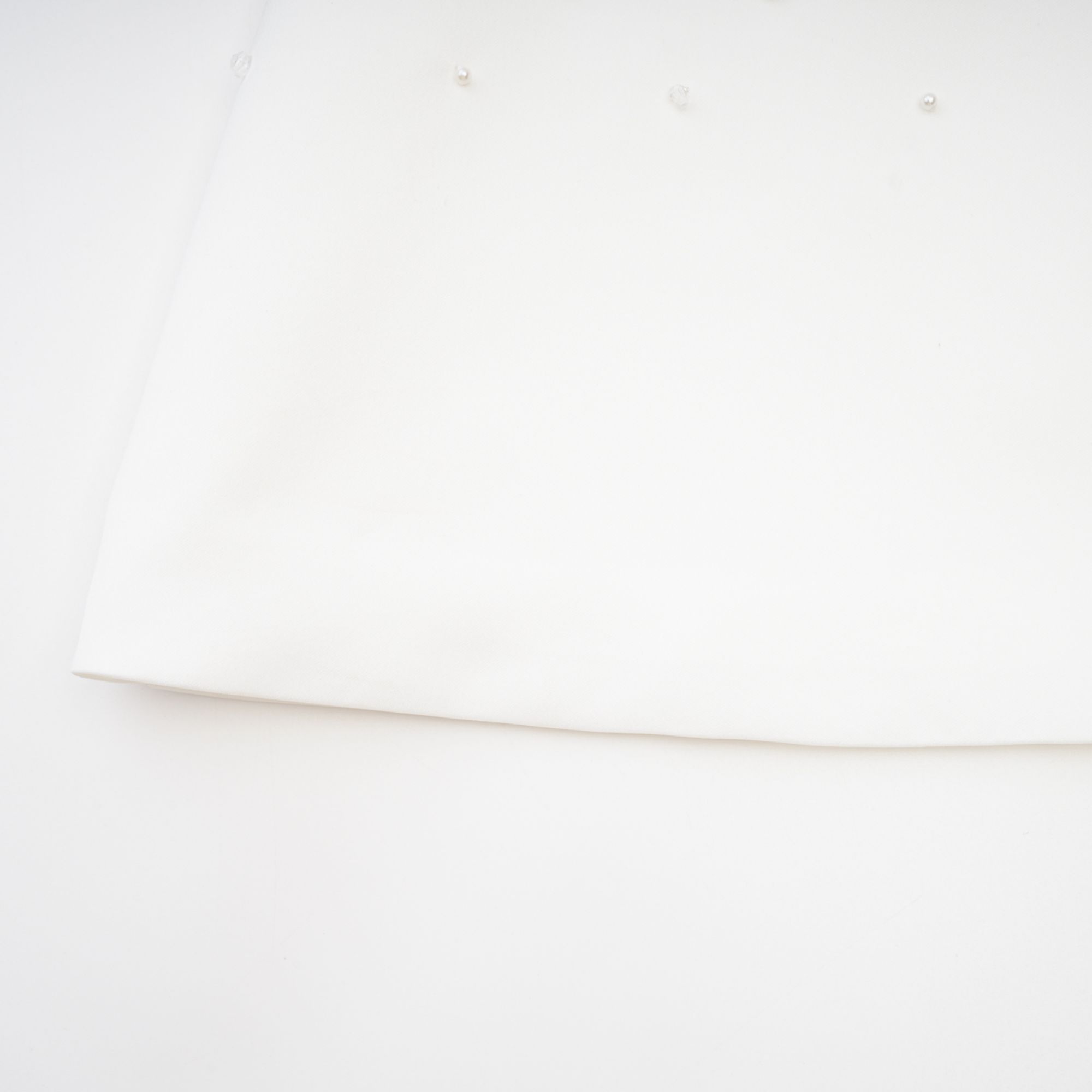 Melisande white embellished mini dress (Final Sale-US Only)