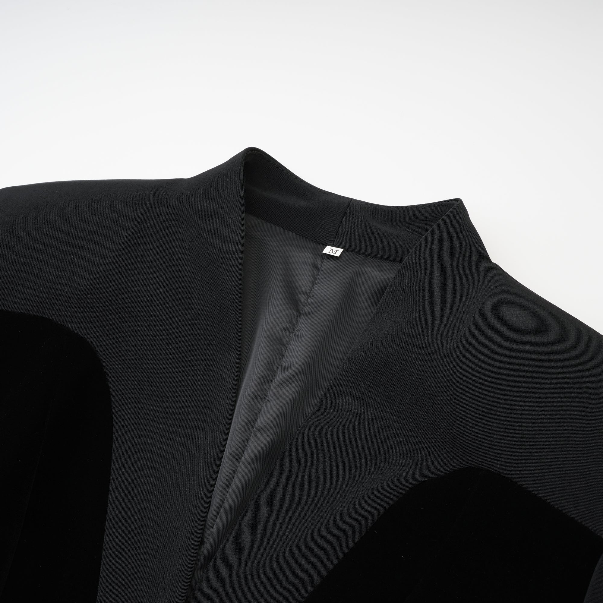 Mireille black panelled jacket (Final Sale-US Only)