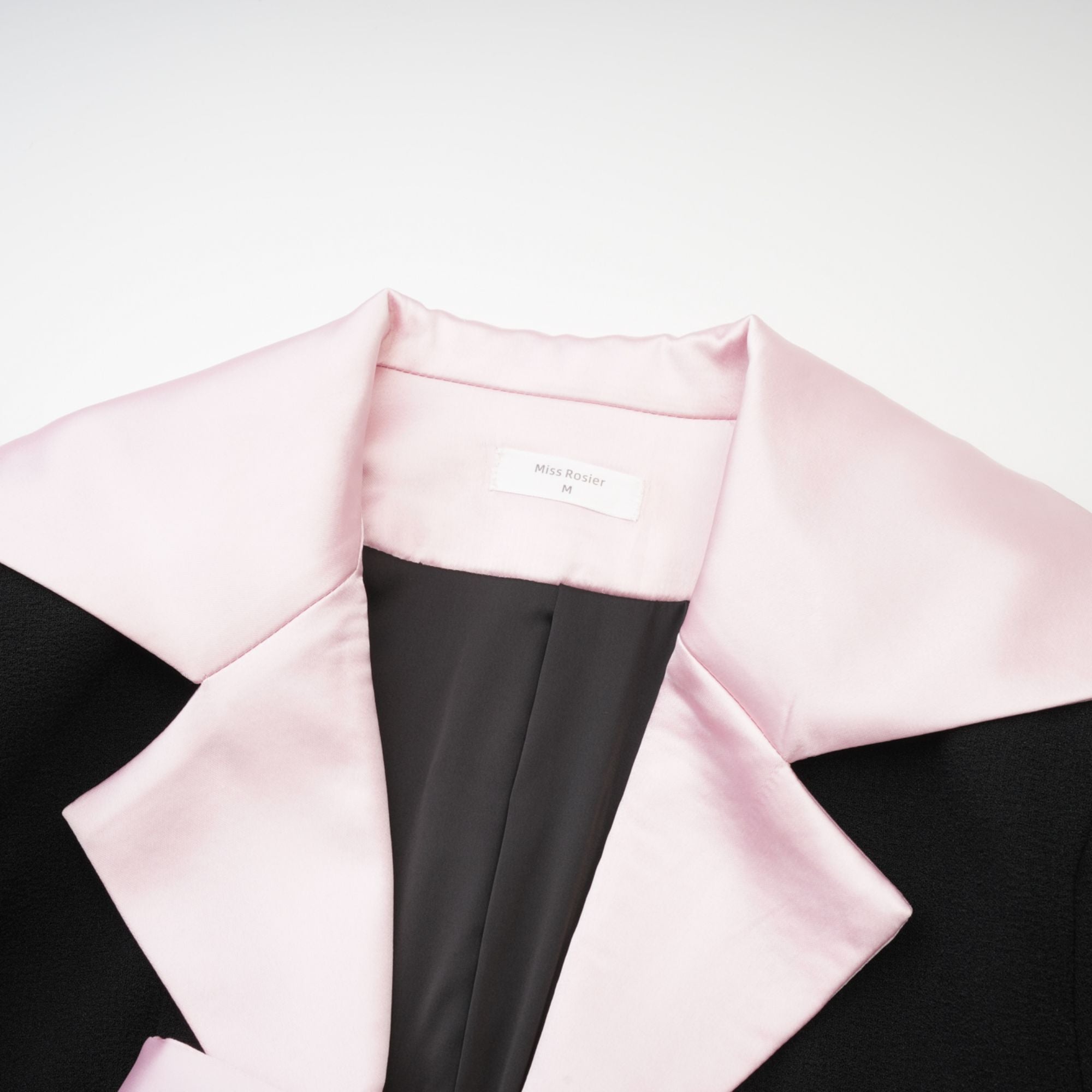 Uaine Black Two-Piece Jacket and Skirt Set (Final Sale-US Only)