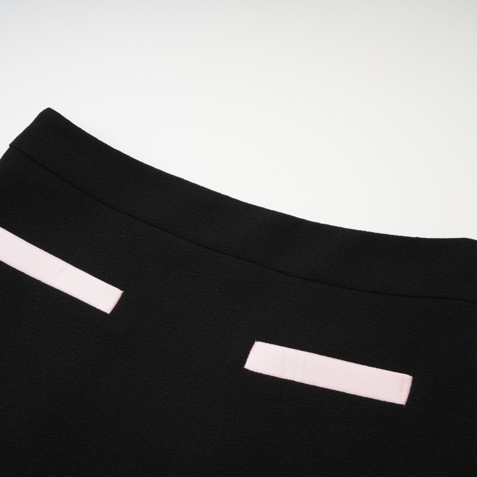 Uaine Black Two-Piece Jacket and Skirt Set (Final Sale-US Only)