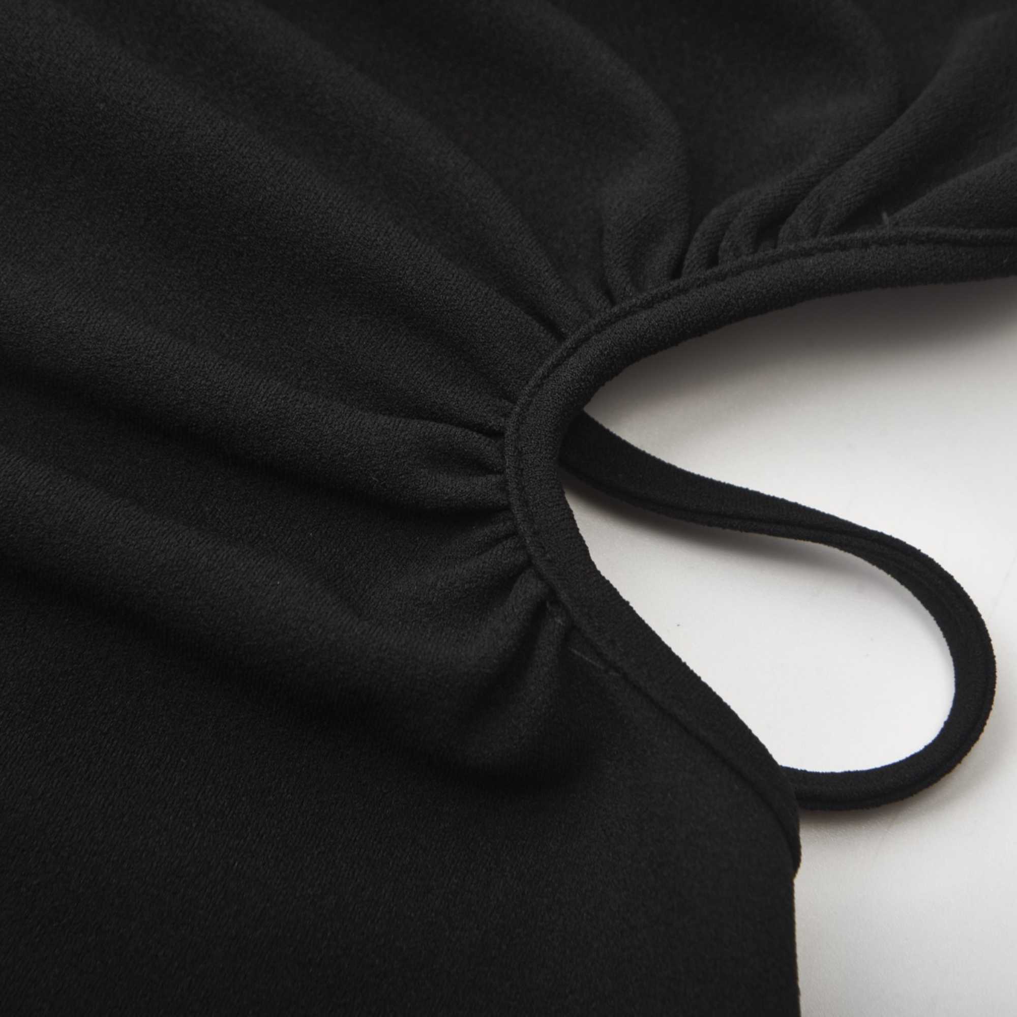 Next Level-off-shoulder waist cut-out dress