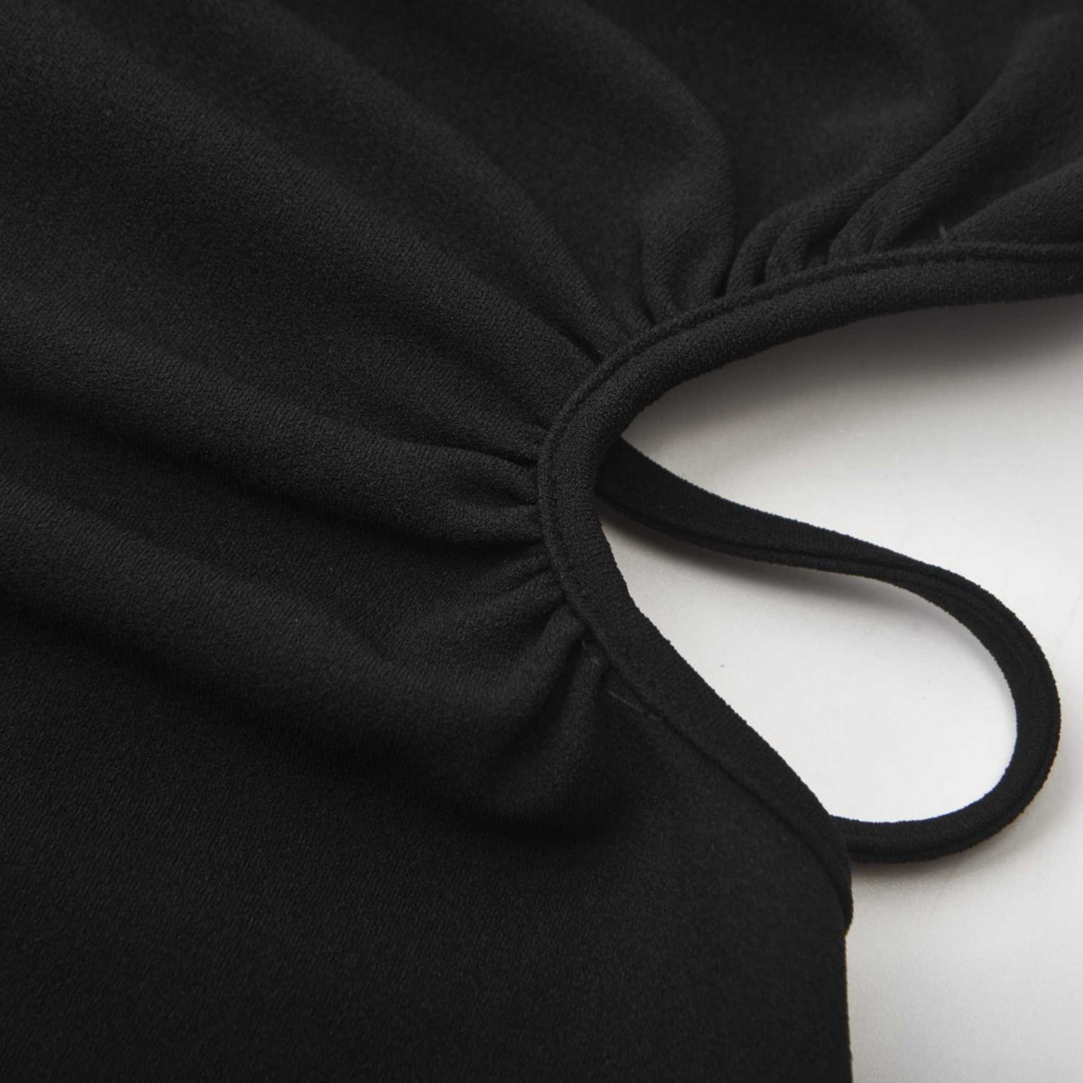 Next Level-off-shoulder waist cut-out dress