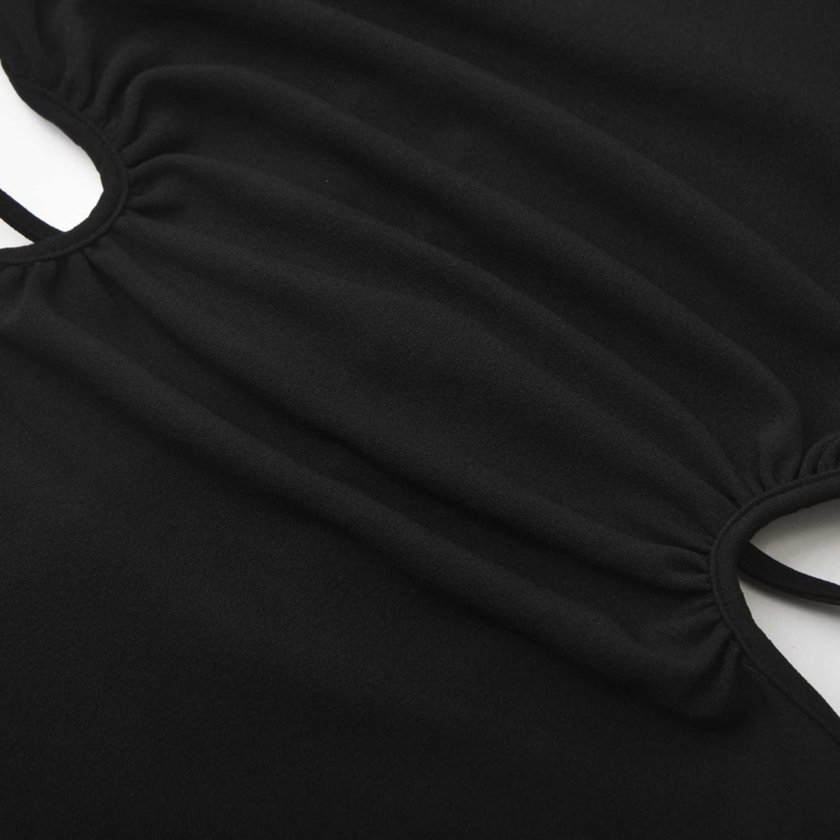Next Level-off-shoulder waist cut-out dress (Final Sale-US Only)