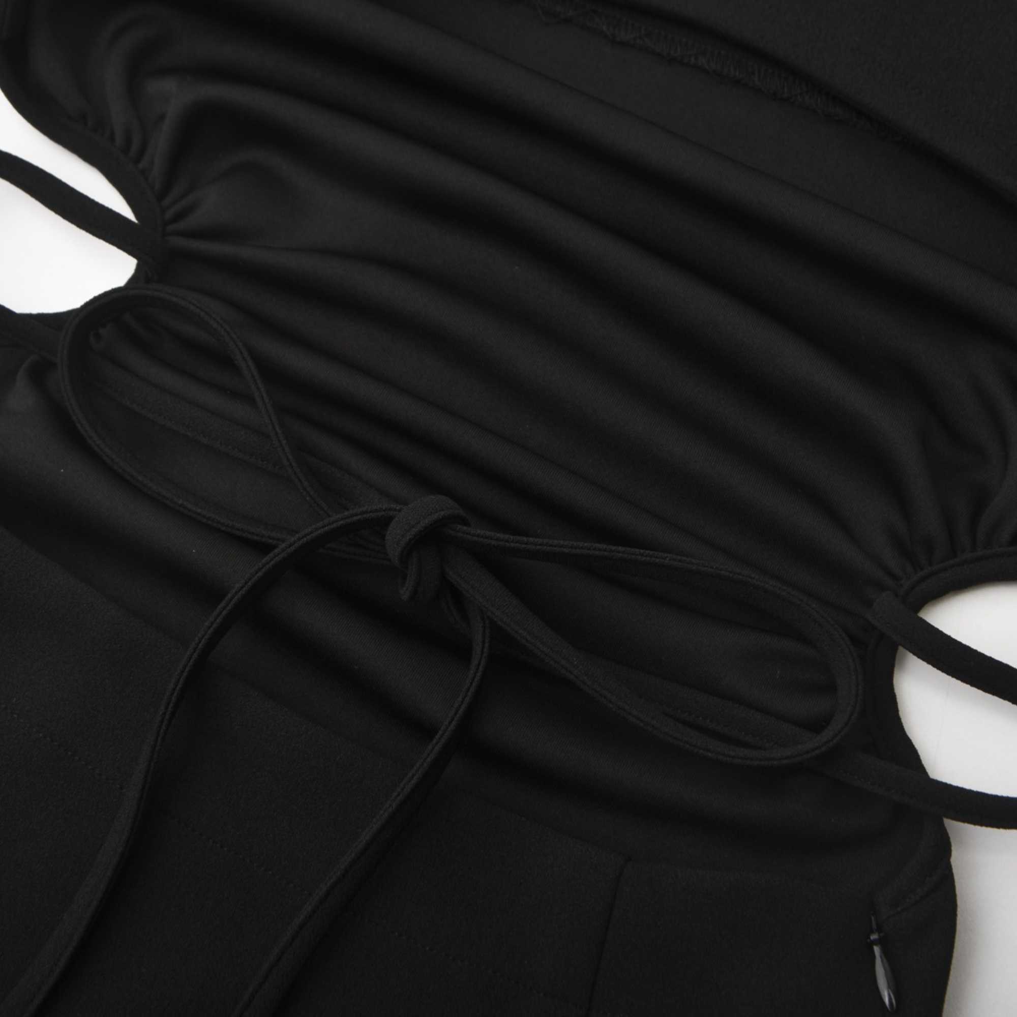 Next Level-off-shoulder waist cut-out dress