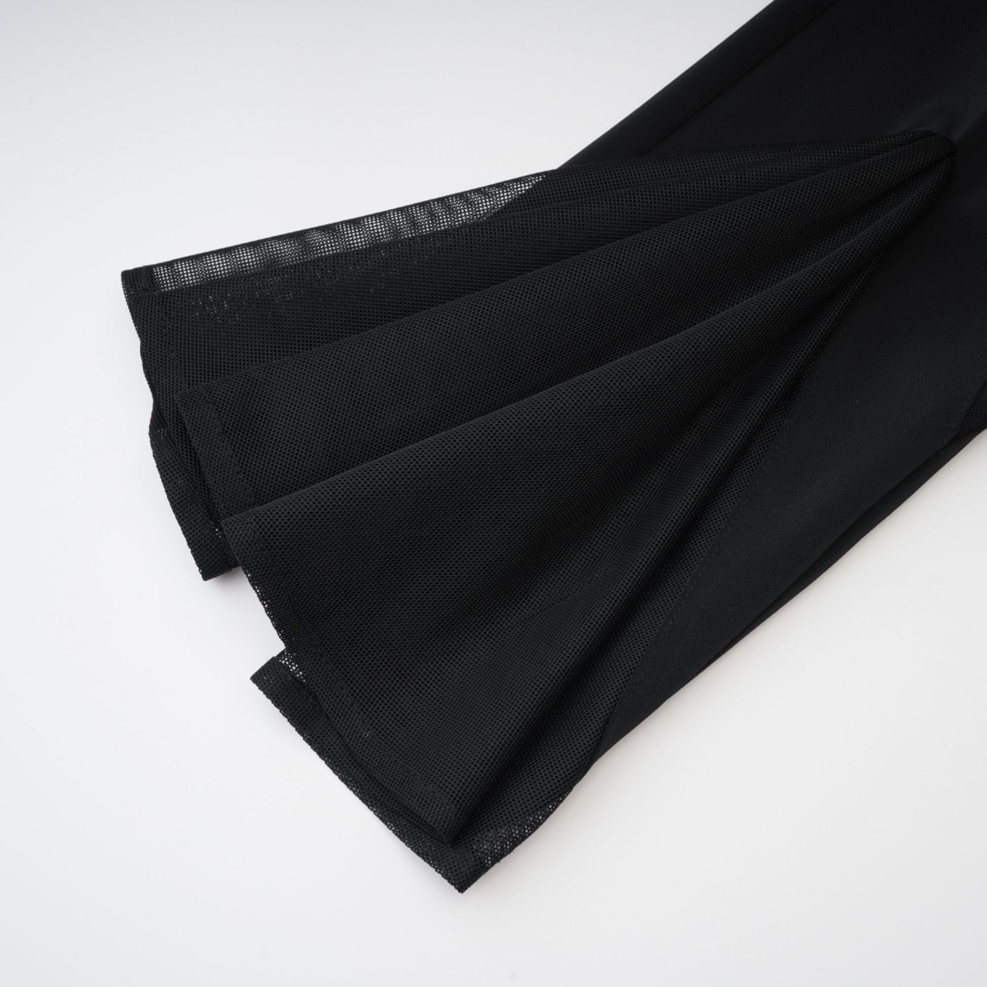 Noémie sheer-panel flared trousers (Final Sale)