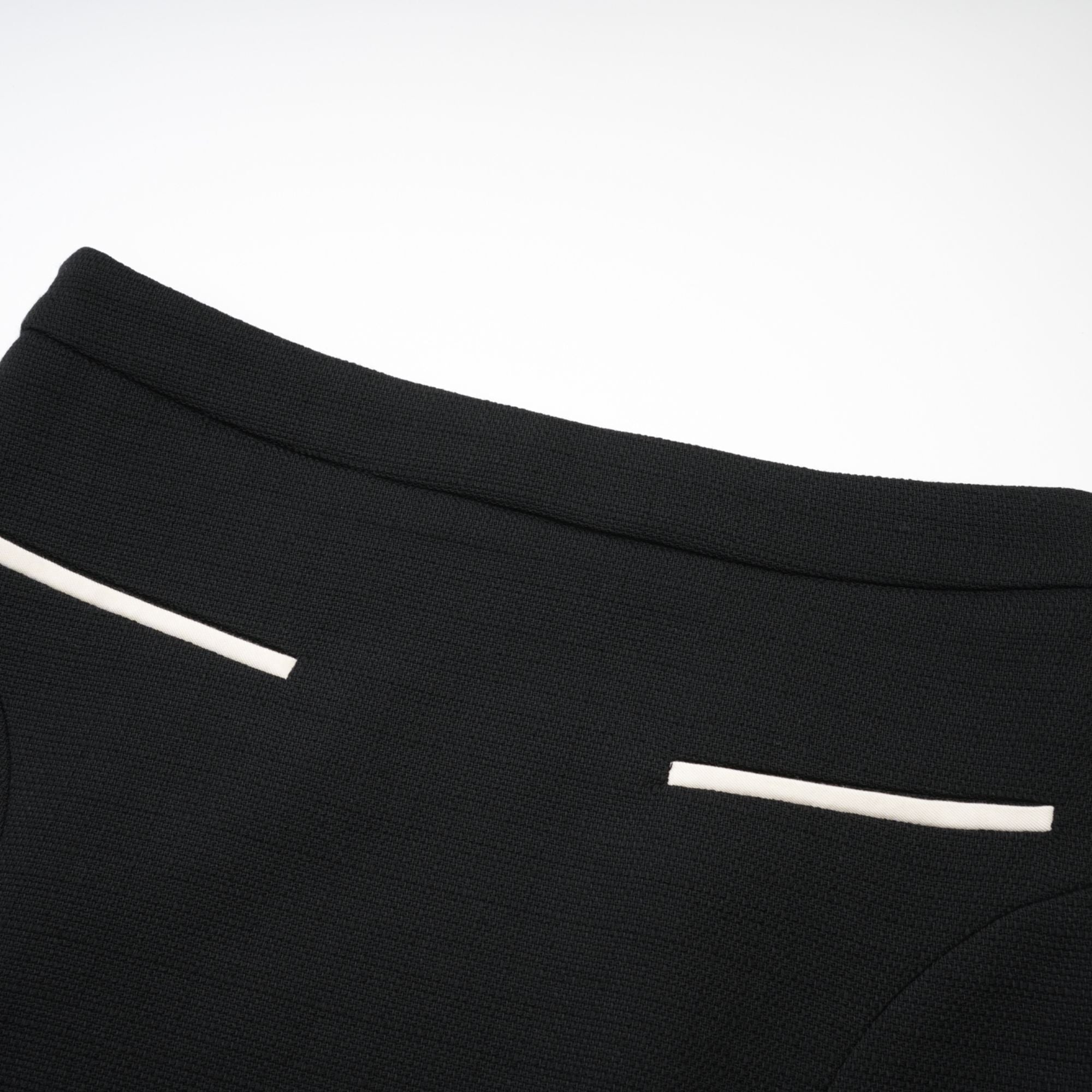 Odile black jacket & skirt matching set