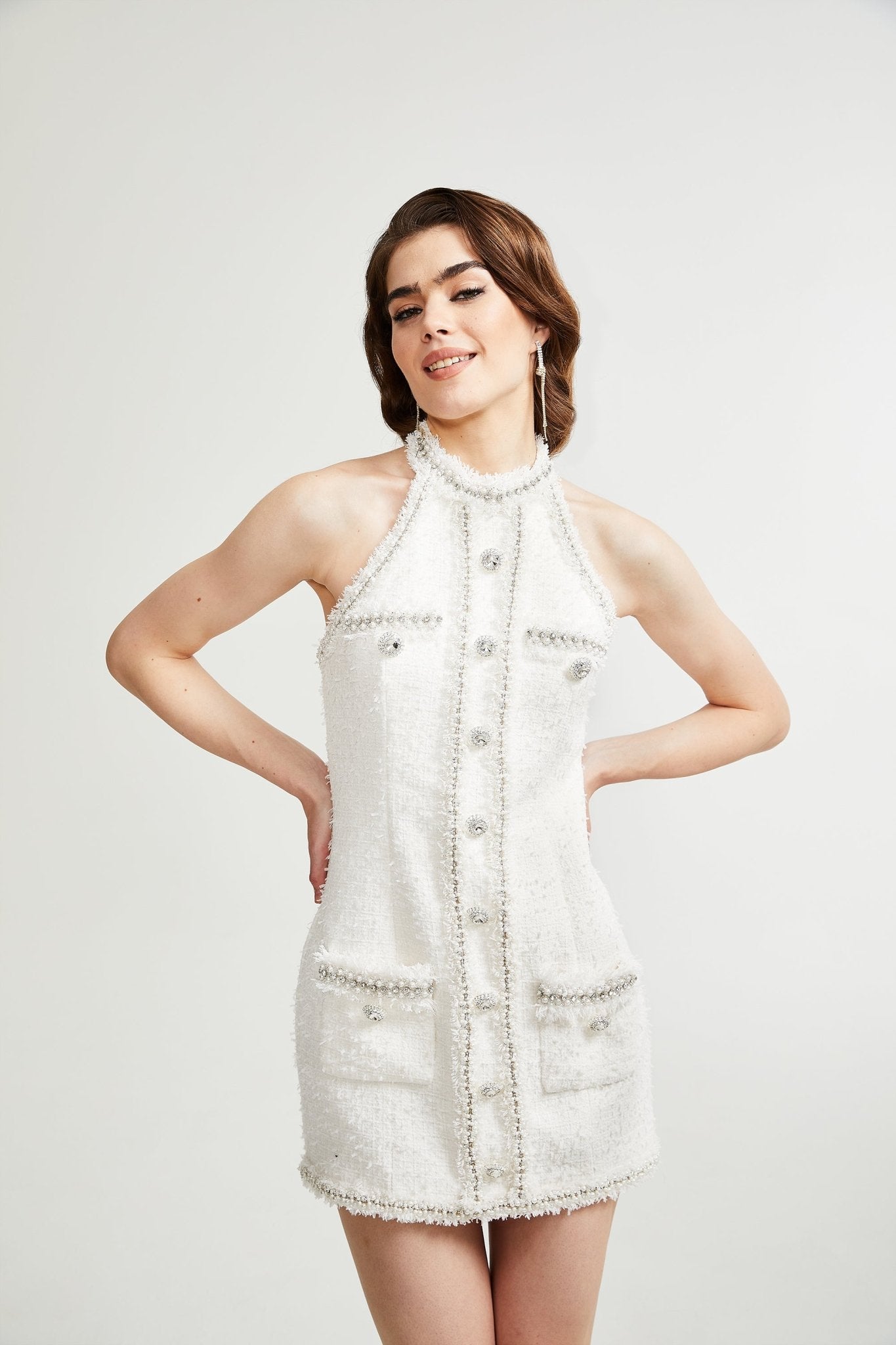 Philomène halter neck dress