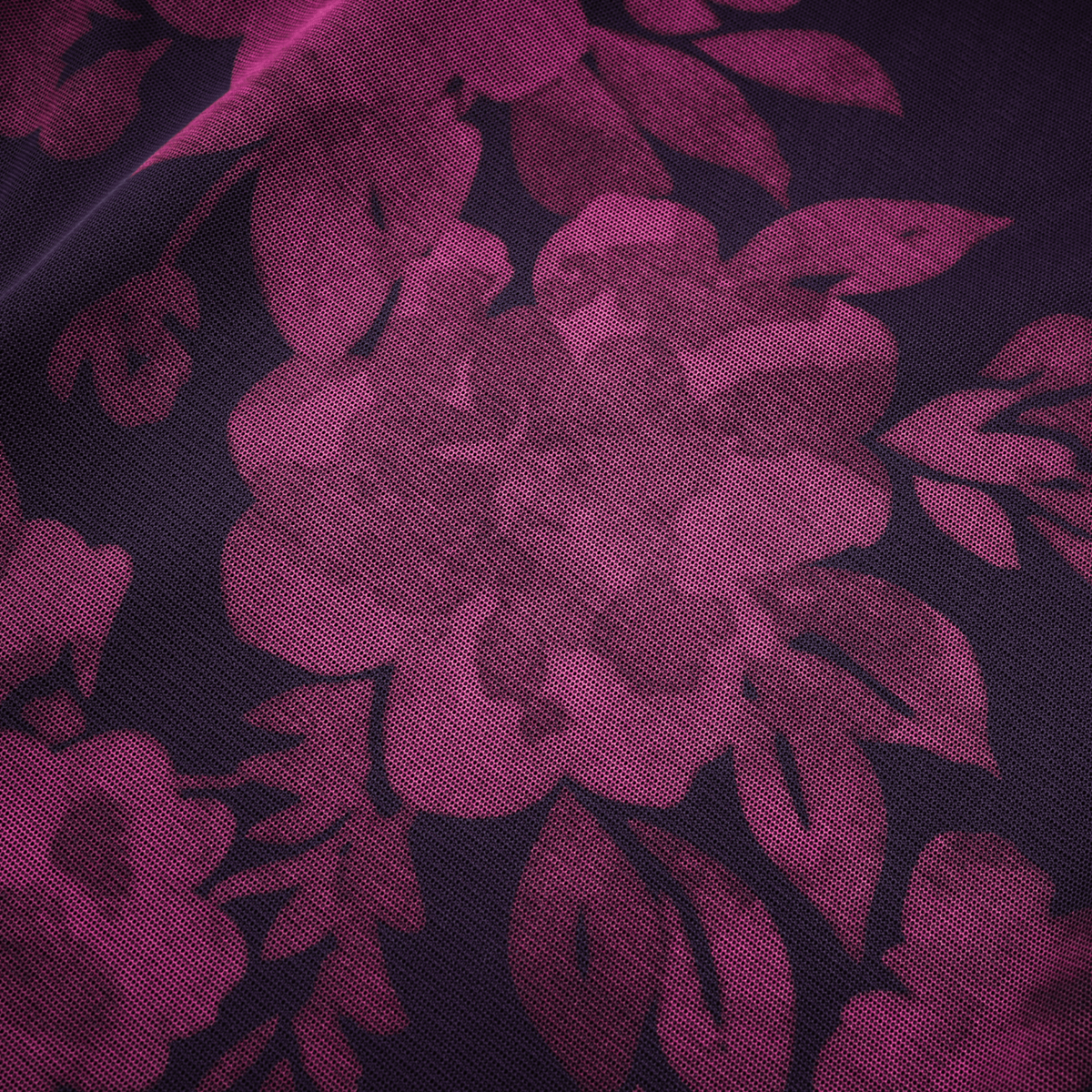 Róisín purple floral-print midi dress (Final Sale-US Only)