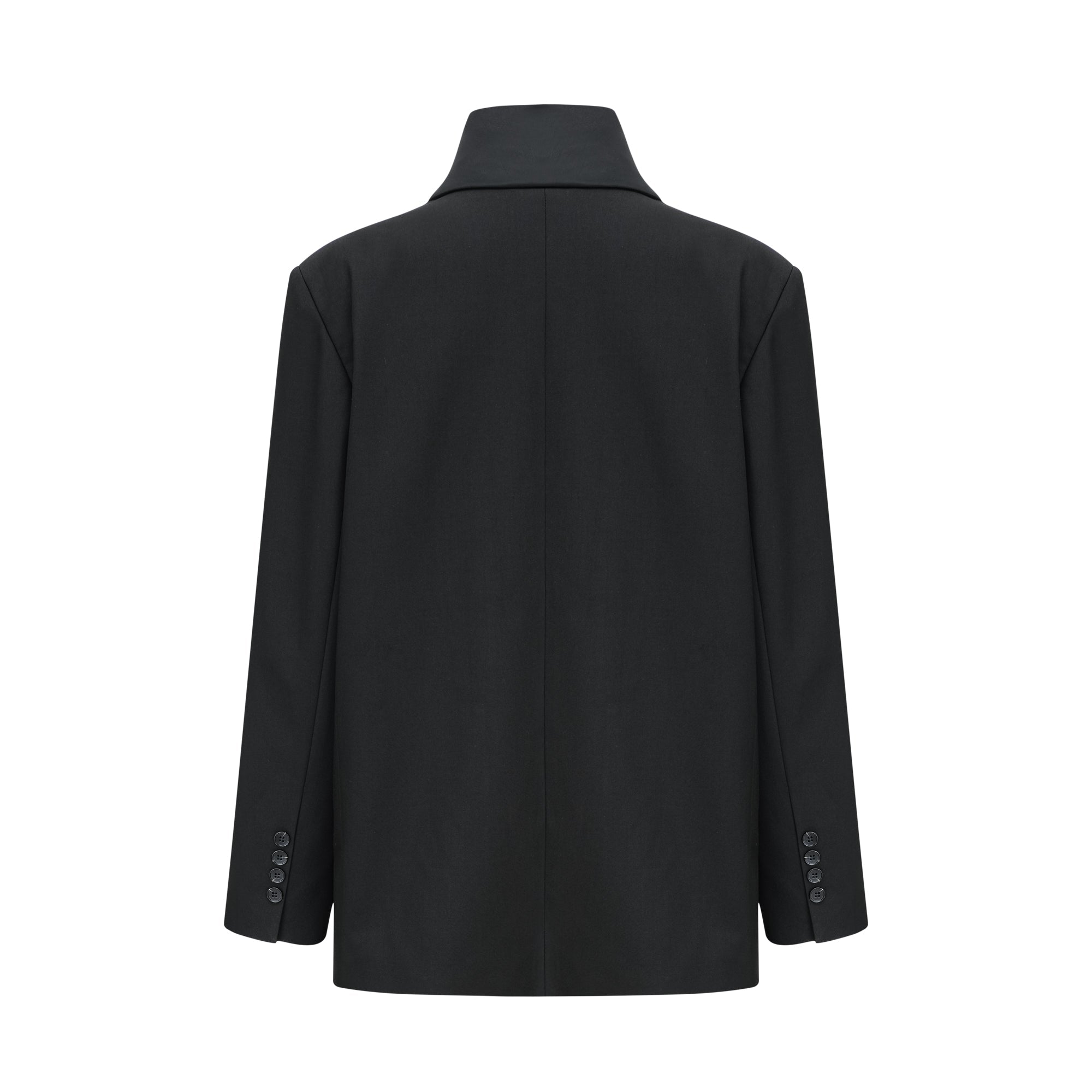 Rosalie shawl-lapel single-breasted blazer