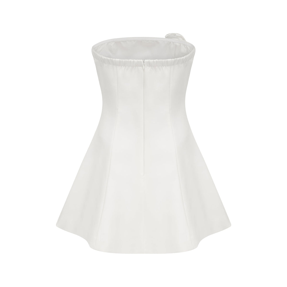 Rosalie white faux-flower mini dress (Final Sale-US Only)