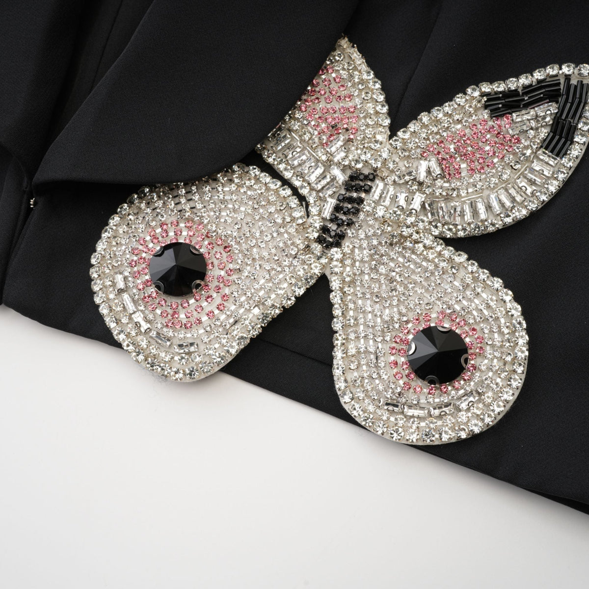 Roxane crystal-embellished jacket & skirt matching set