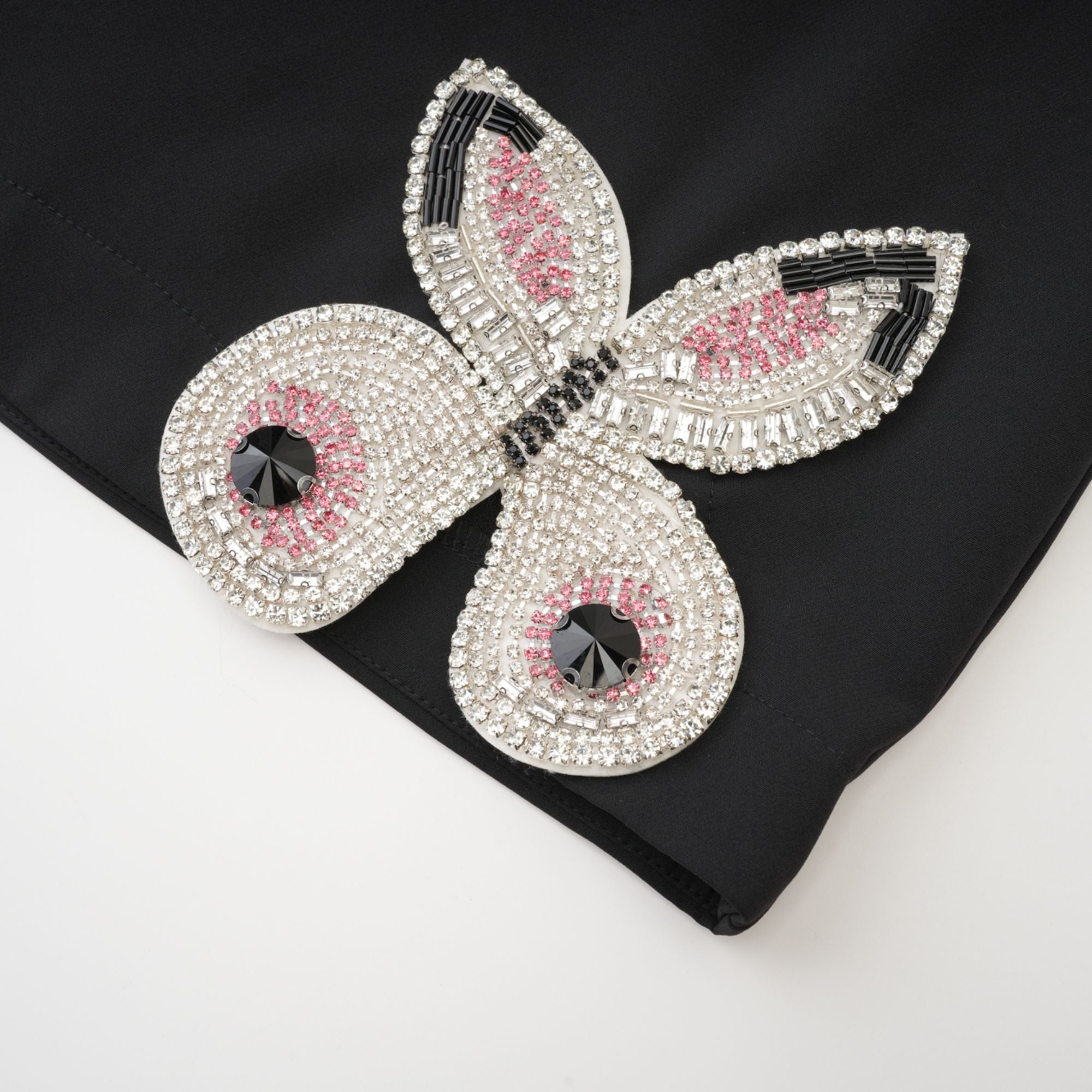 Roxane crystal-embellished jacket & skirt matching set