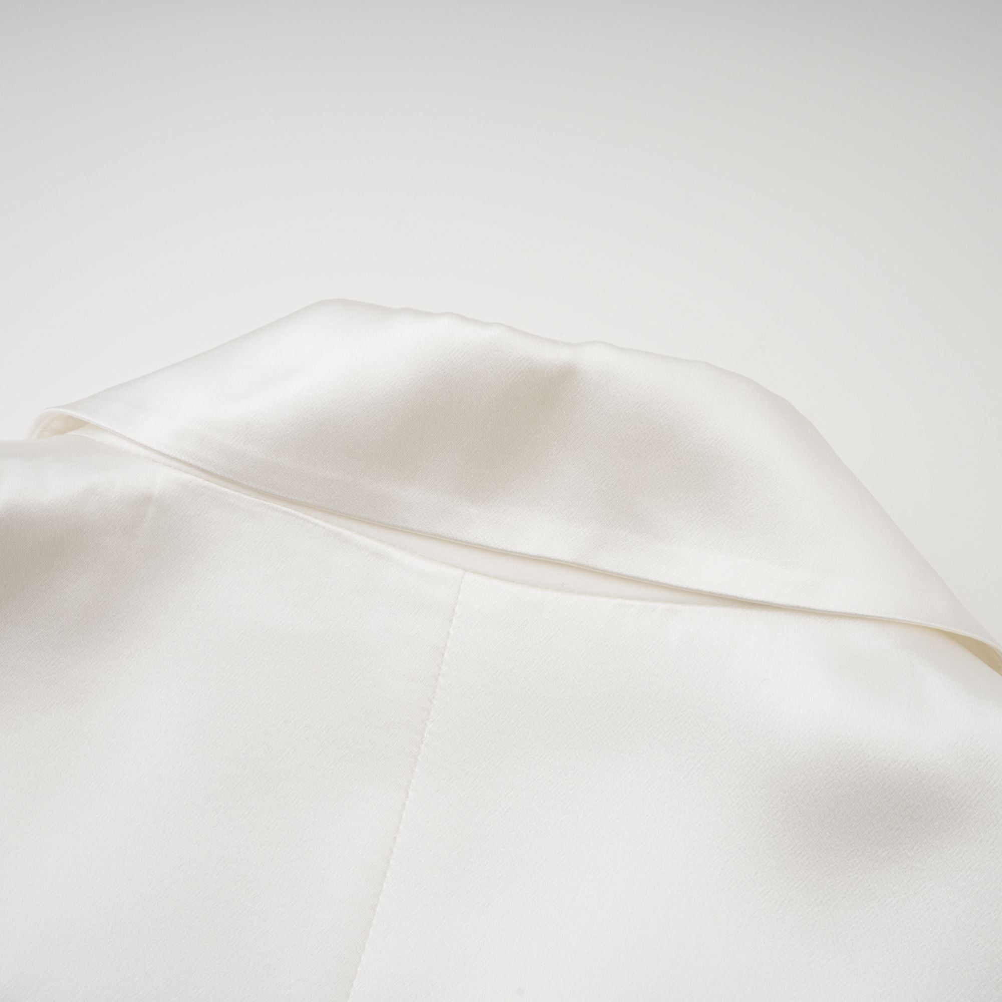 Sylvie white double-breasted blazer - White