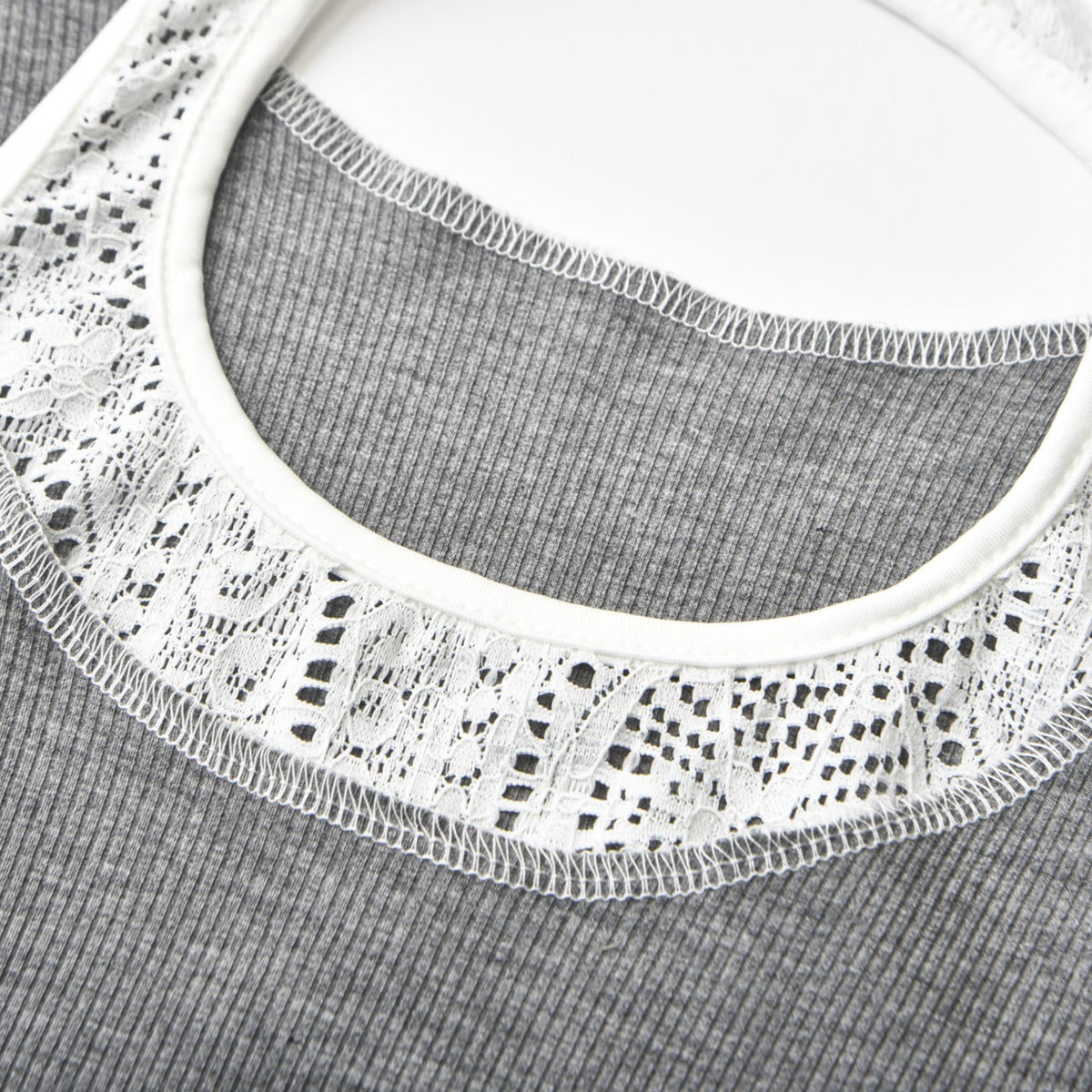 The Grey Mile-halterneck cropped sweatshirt